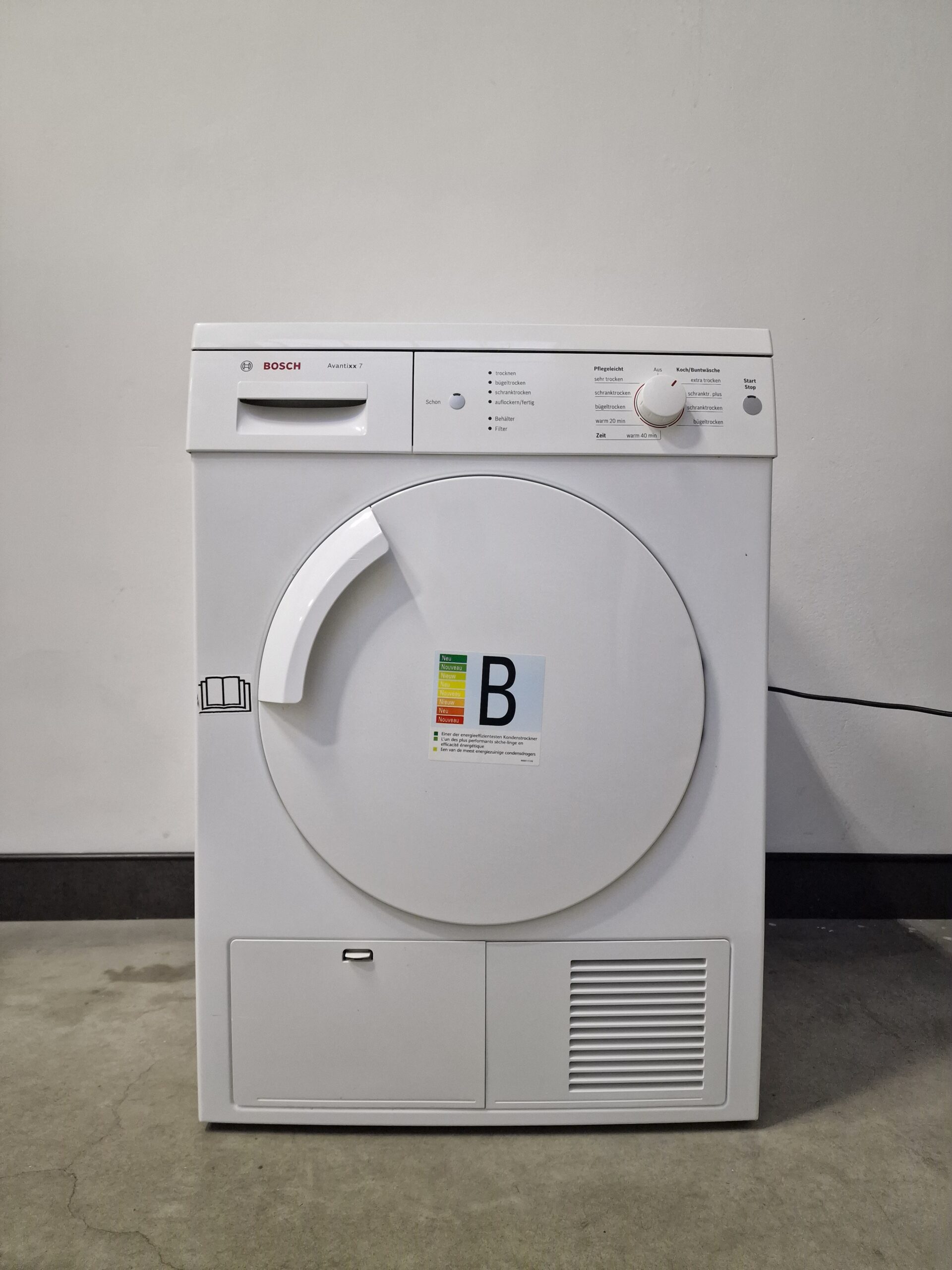 Bosch WTE84101 Condensdroger 7 kg - Afbeelding 3