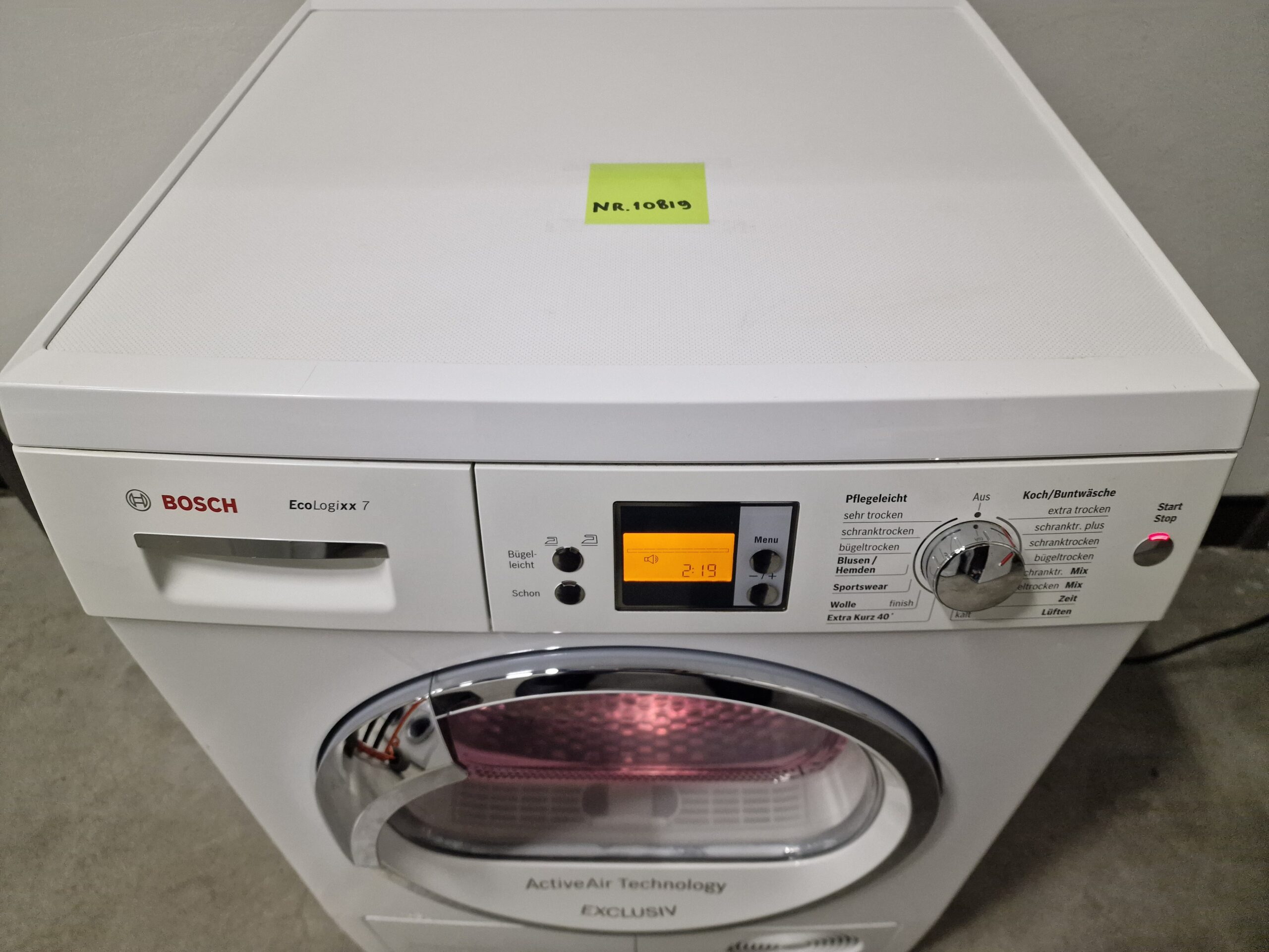 Bosch WTW86590 Warmtepompdroger 7 kg A+ - Afbeelding 4