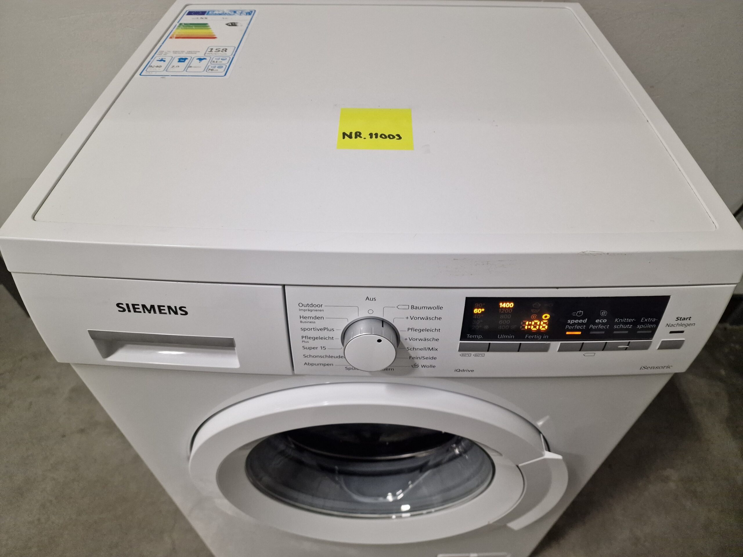 Siemens WM14P420 Wasmachine 7 kg A+++ - Afbeelding 3