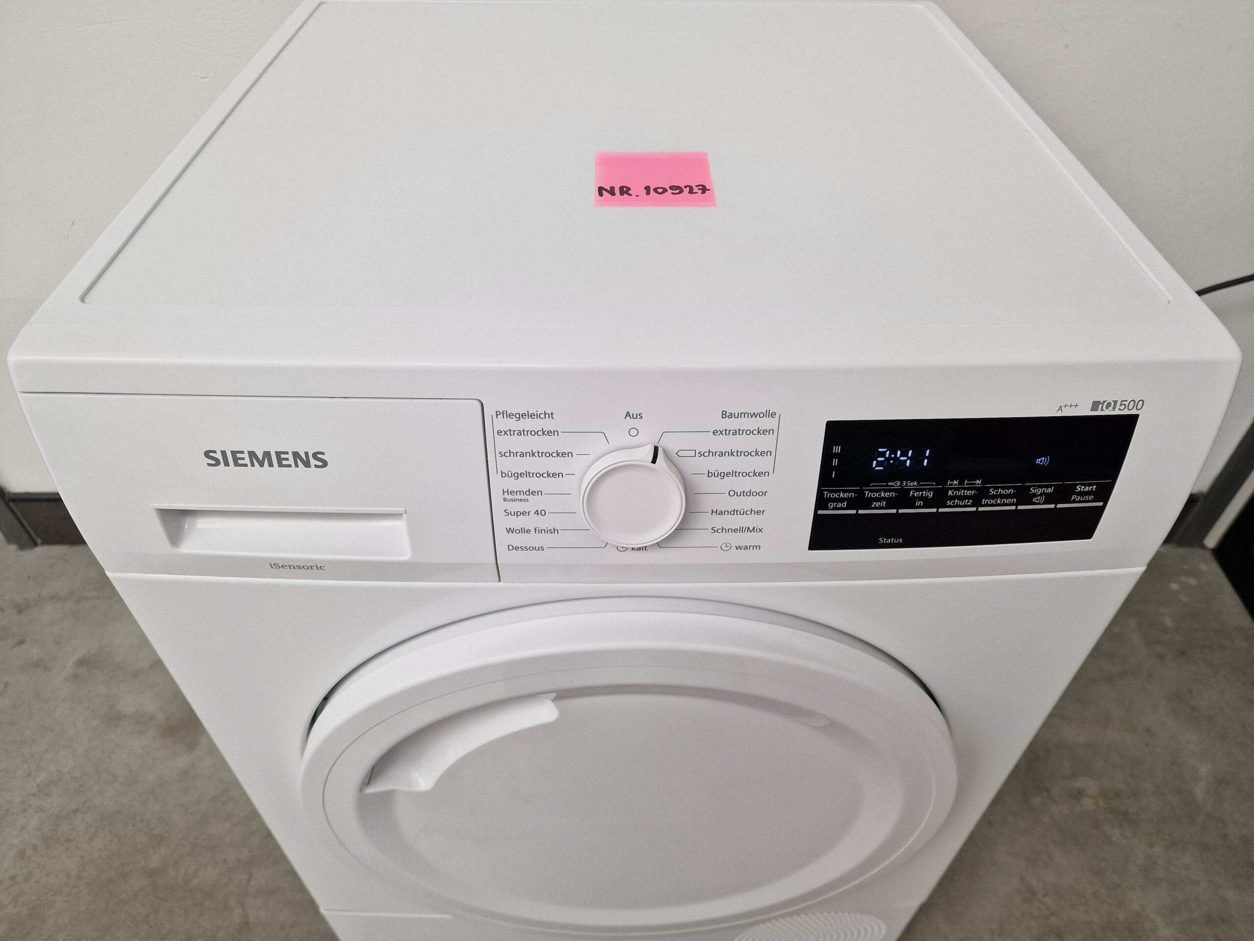 Siemens WT45R4A1 Warmtepompdroger 7 kg A+++ - Afbeelding 4