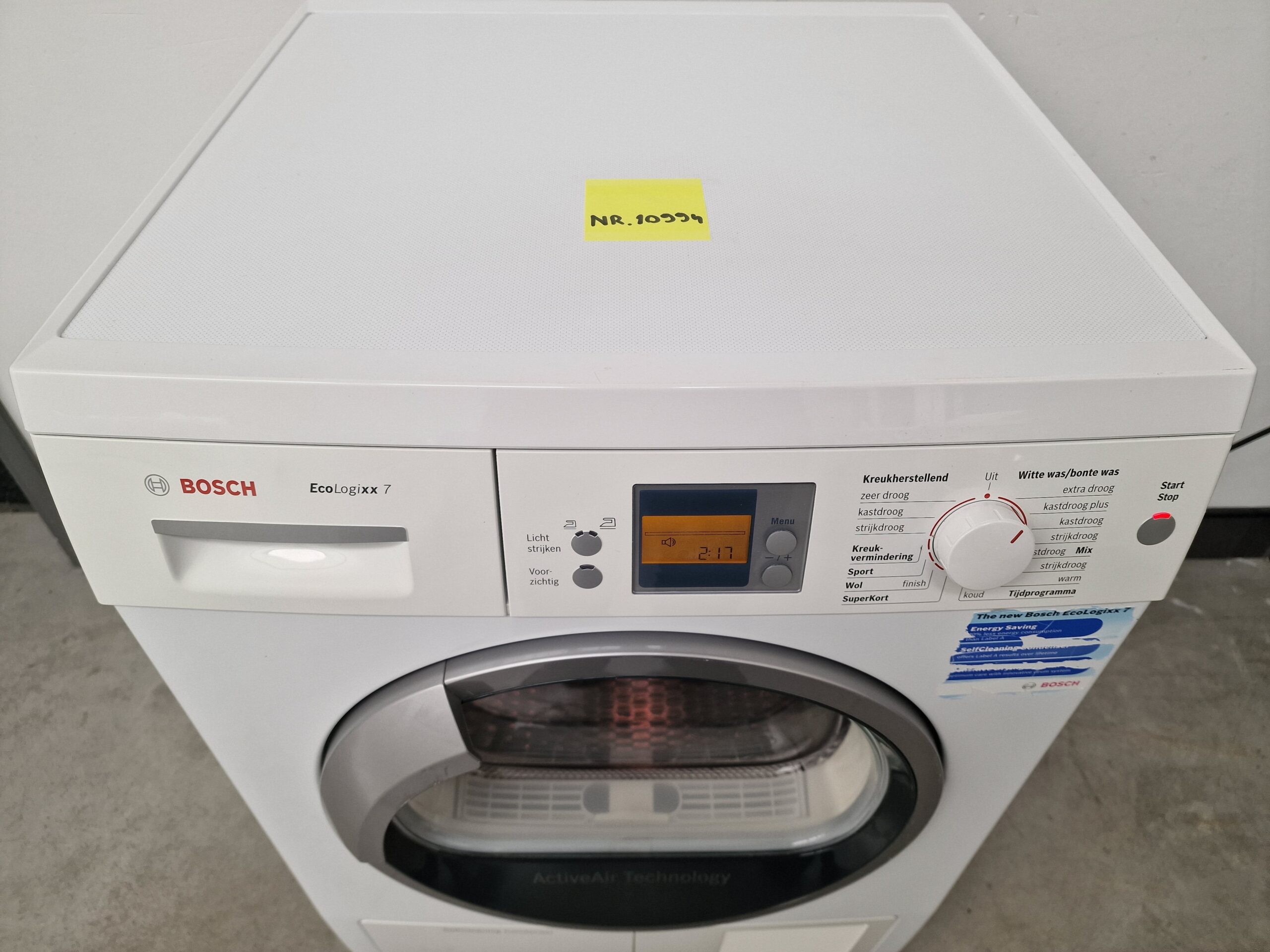 Bosch WTW86560NL Warmtepompdroger 7 kg A - Afbeelding 4