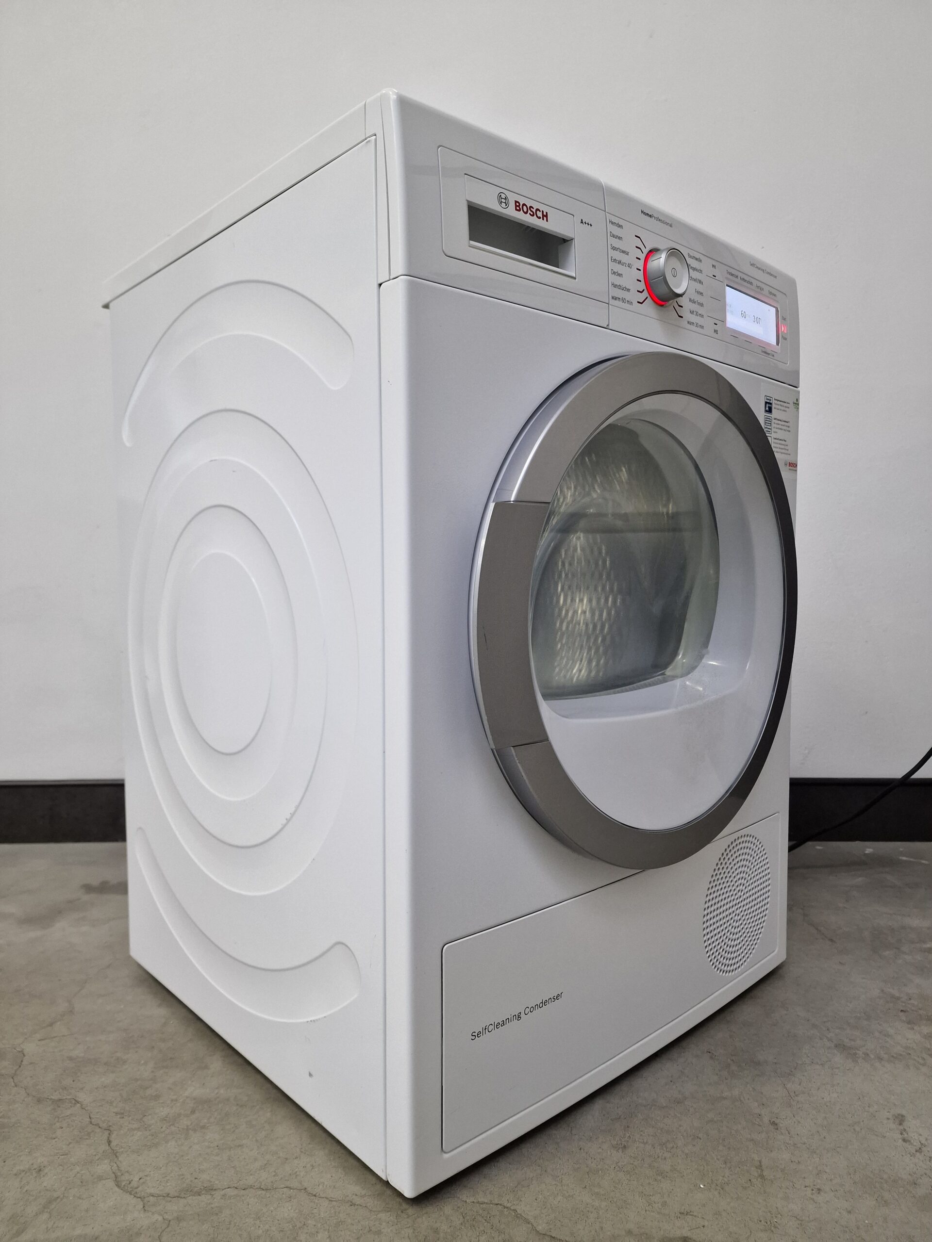Bosch WTY88703 HomeProfessional Warmtepompdroger 8 kg A - Witgoed Bosch WTY88703 HomeProfessional Warmtepompdroger 8 kg A - Witgoed