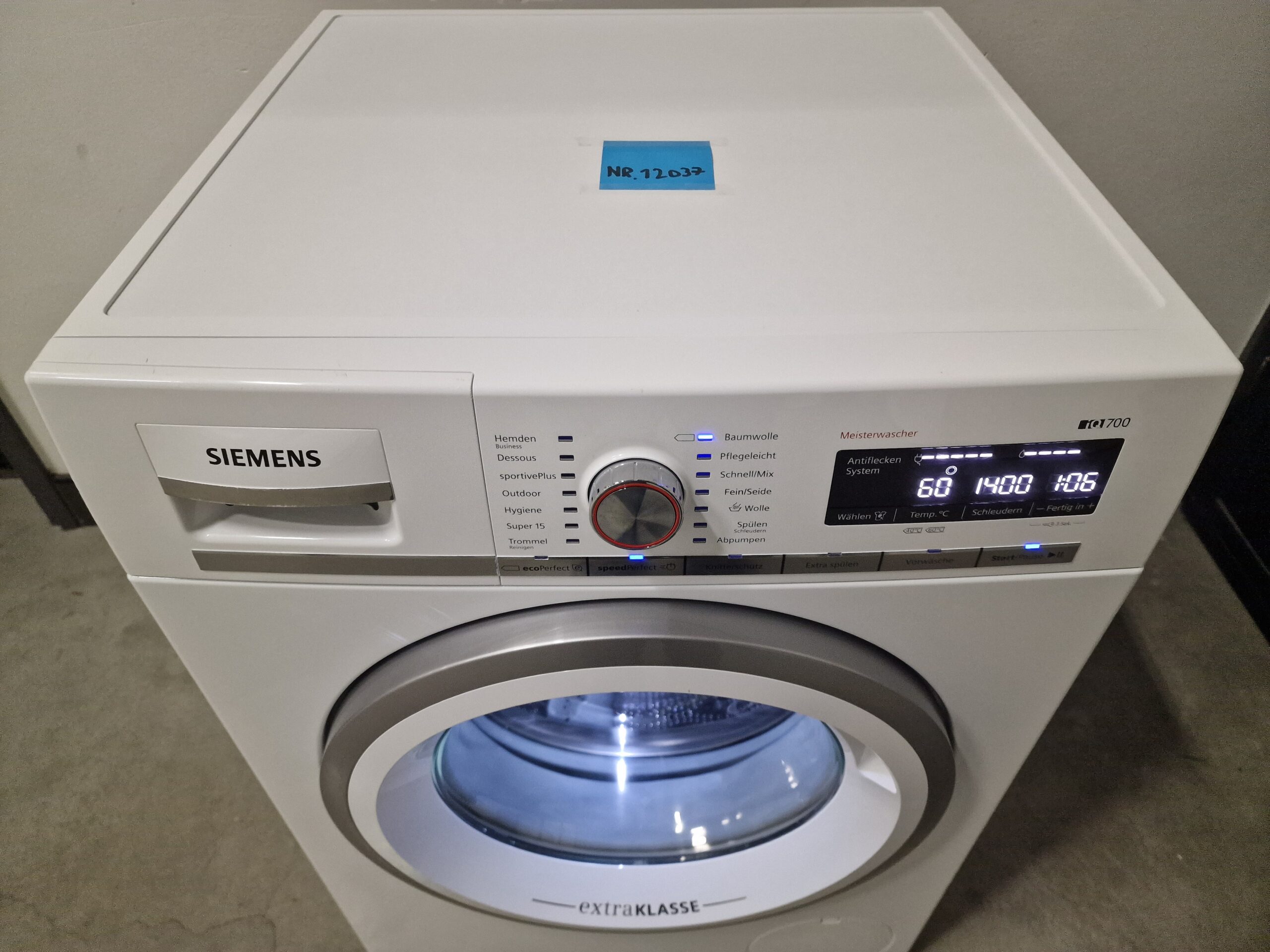Siemens WM14W5FCB IQ700 Wasmachine 9 kg A+++ - Afbeelding 4