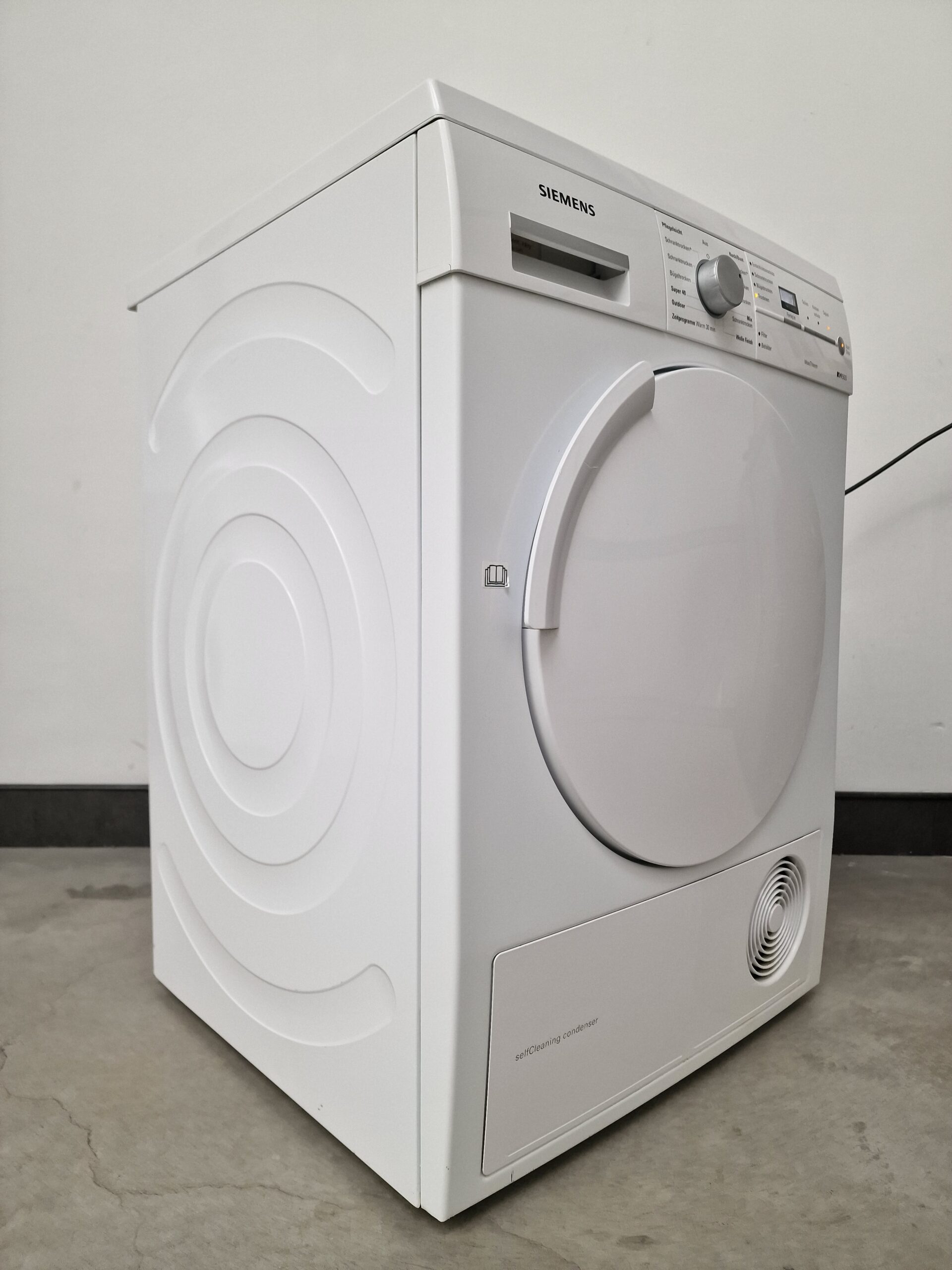 Siemens WT44W3V0 IQ500 Warmtepompdroger 6 kg A+ - Afbeelding 7