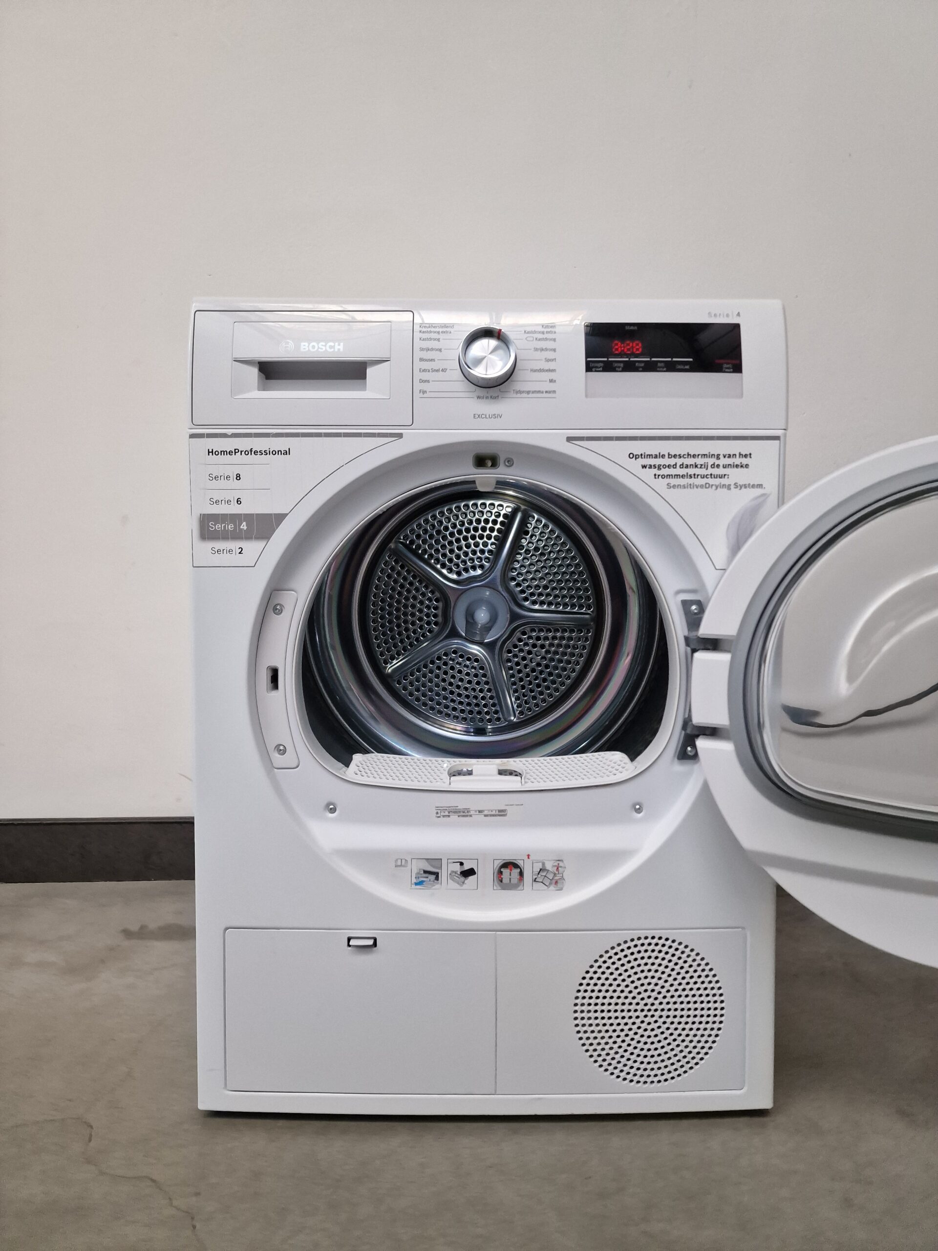 Bosch WTH85281NL Serie 4 Warmtepompdroger 7 kg A++ - Afbeelding 4
