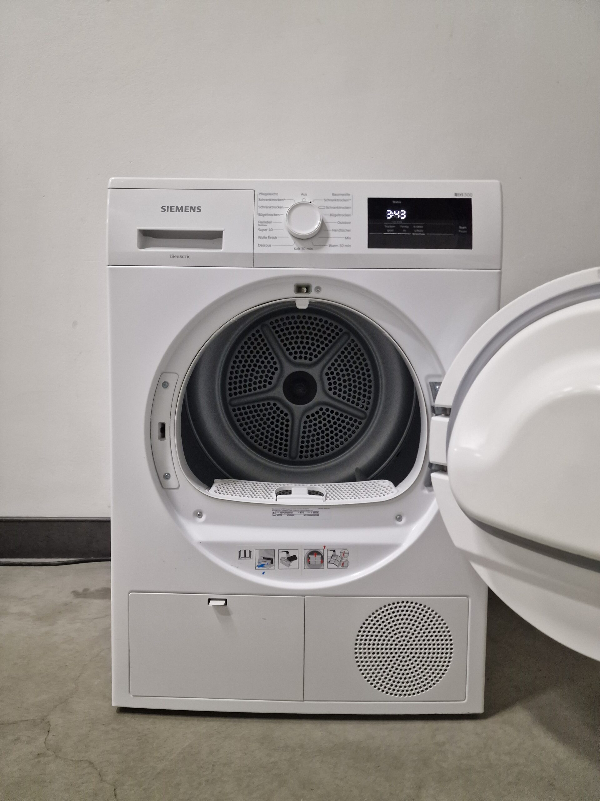Siemens WT43H000 IQ300 Warmtepompdroger 7 kg A+ - Afbeelding 4