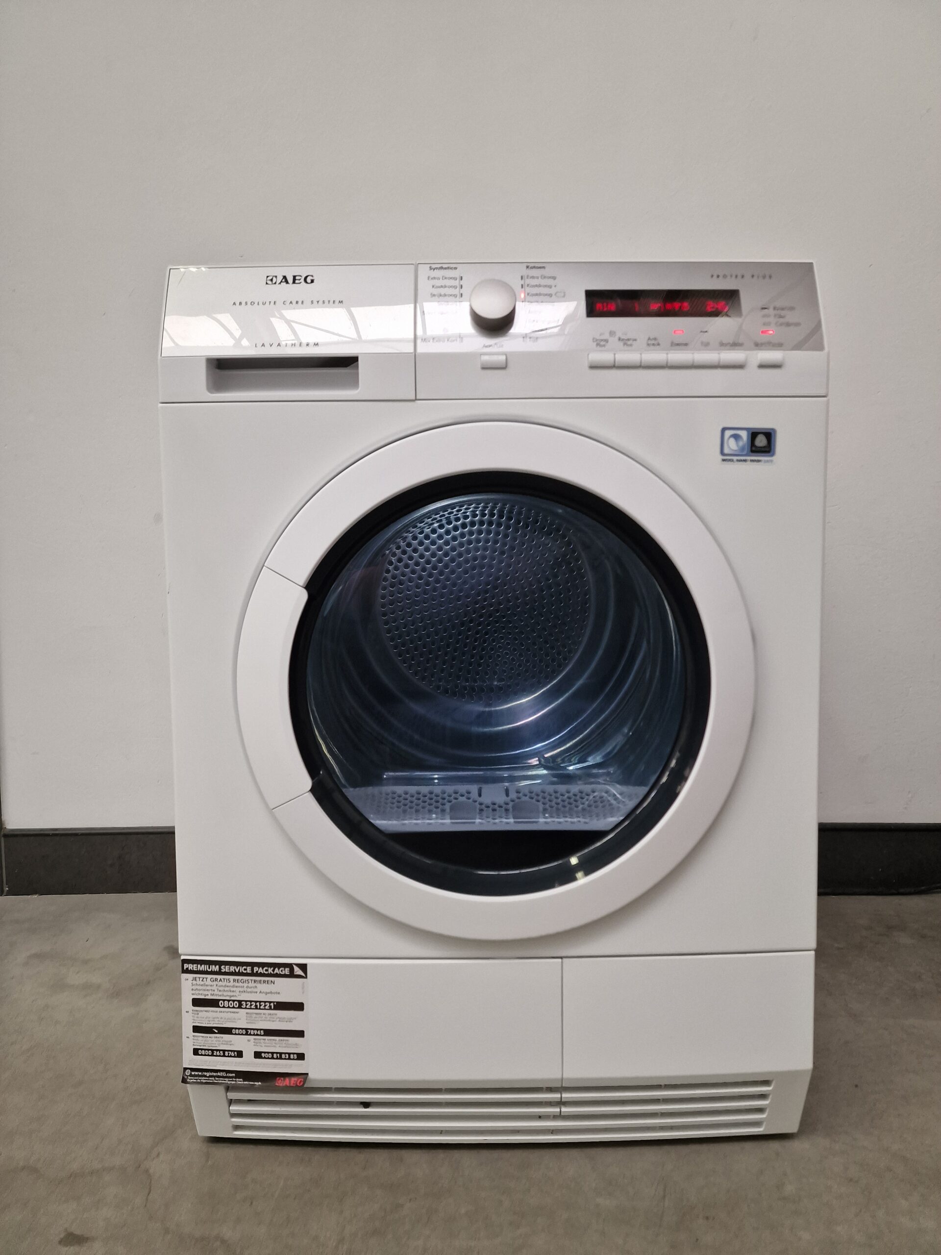 AEG T76785NIH Absolutecare Warmtepompdroger 8 kg A++ - Afbeelding 3