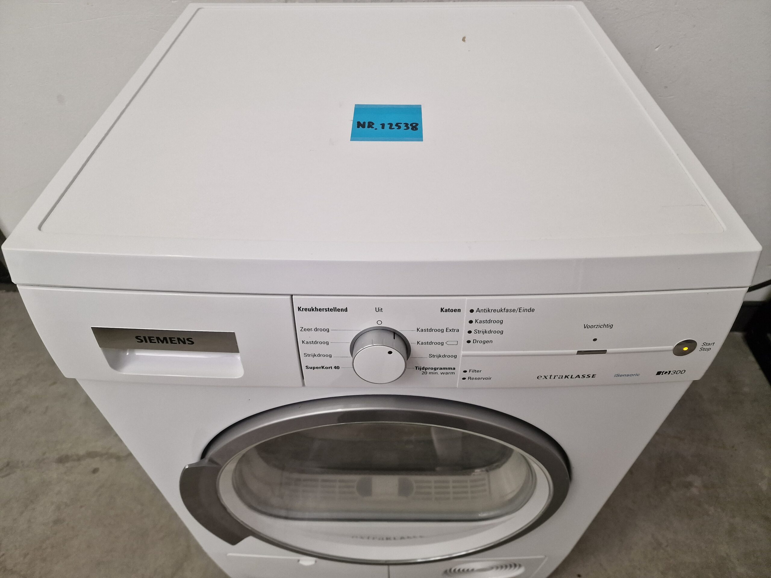 Siemens WT46E183NL IQ300 Condensdroger 7 kg - Afbeelding 3