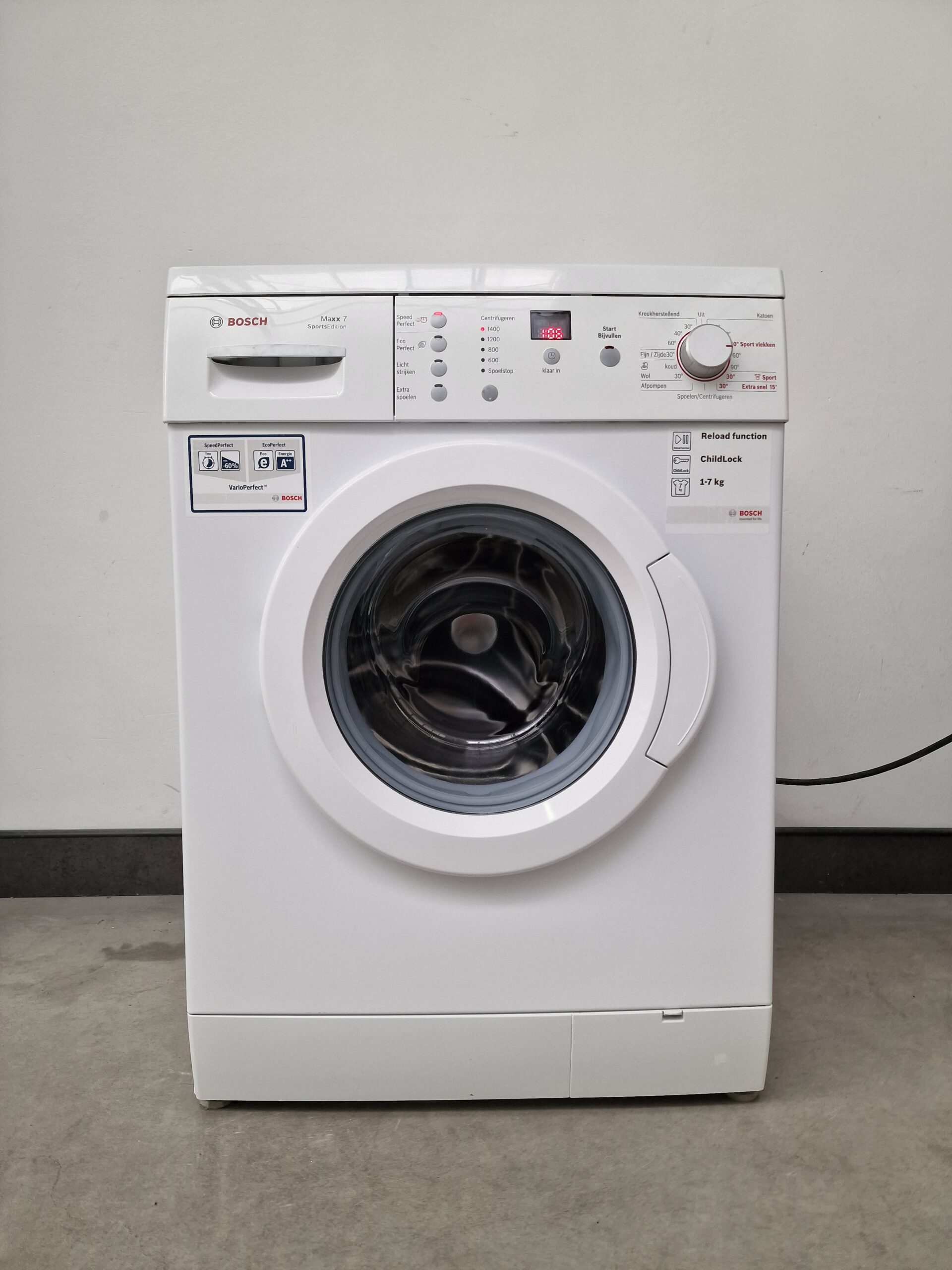 Bosch WAE2837SNL Wasmachine 7 kg A++ - Afbeelding 3