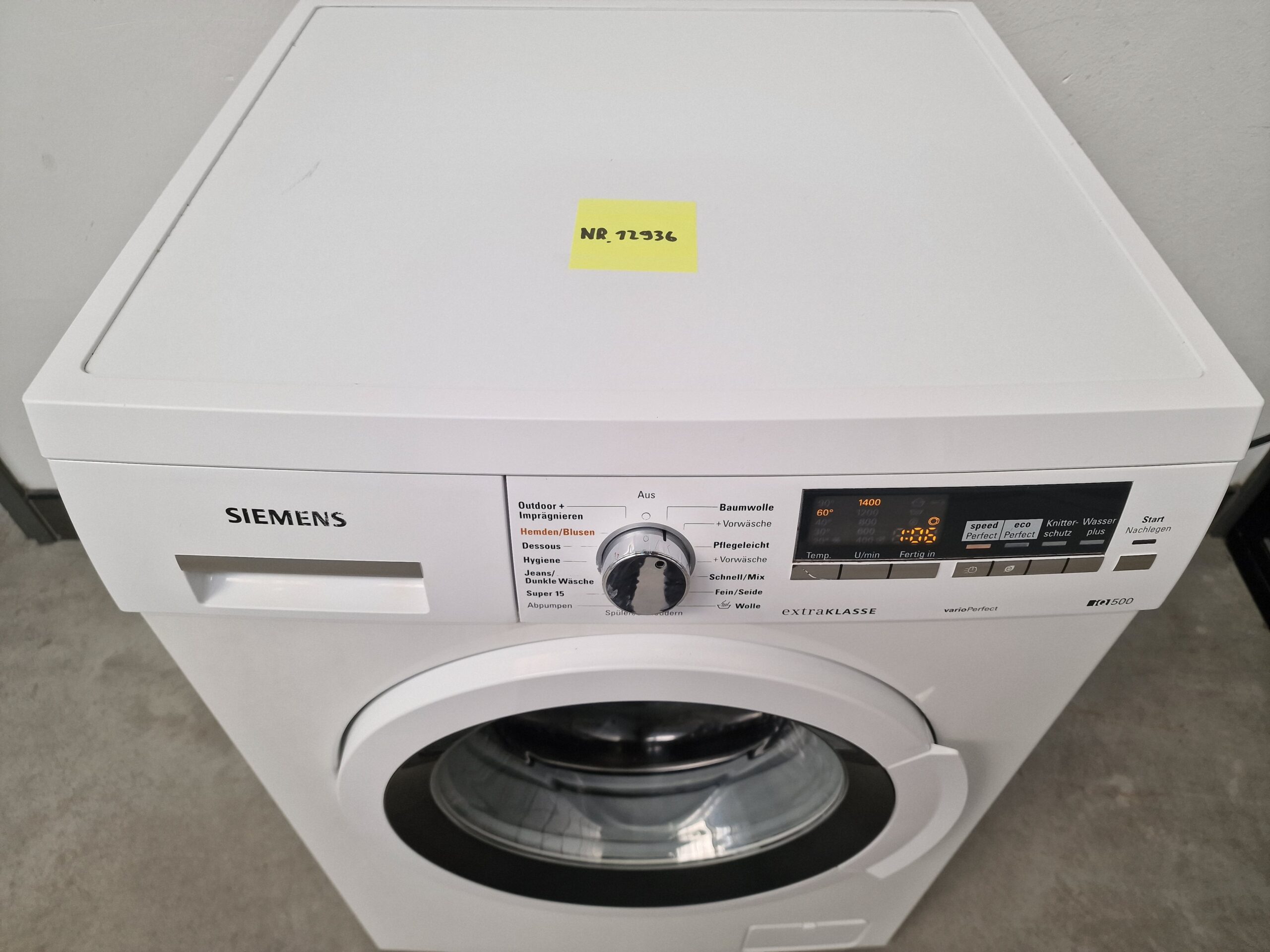 Siemens WM14Q49K IQ500 Wasmachine 7 kg A+++ - Afbeelding 3