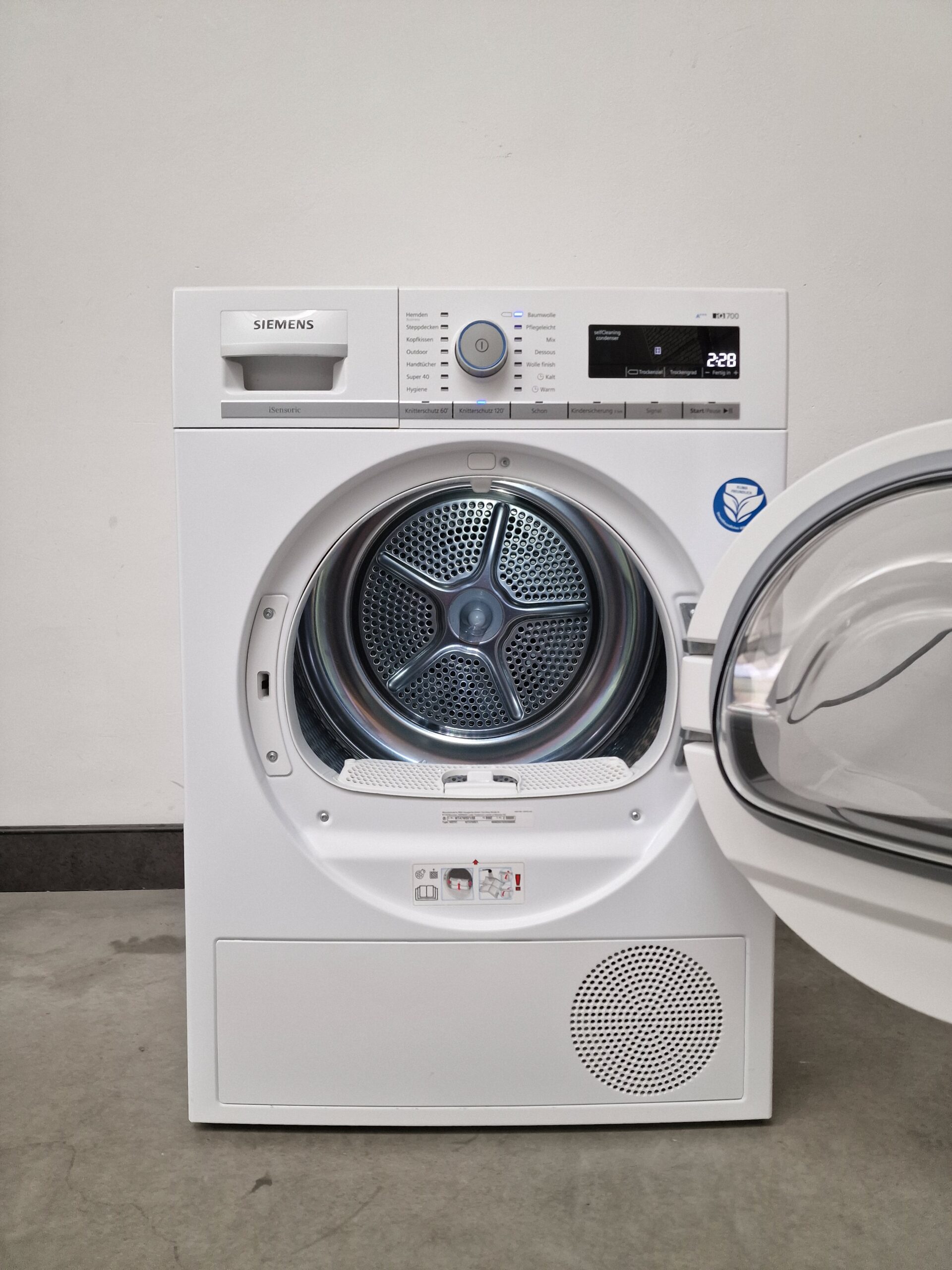 Siemens WT47W5V1 IQ700 Warmtepompdroger 8 kg A+++ - Afbeelding 5