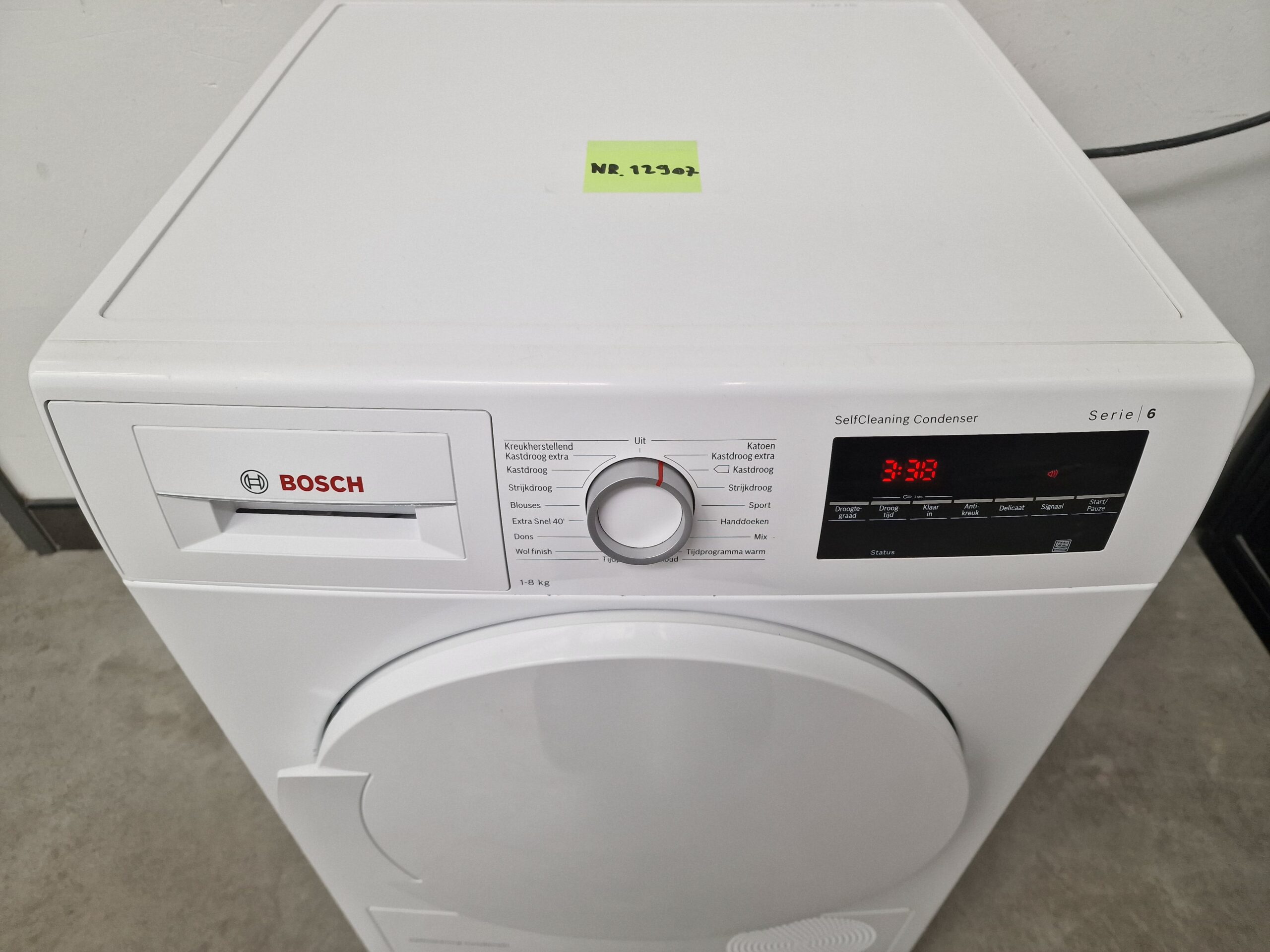 Bosch WTW83460NL Serie 6 Warmtepompdroger 8 kg A++ - Afbeelding 3