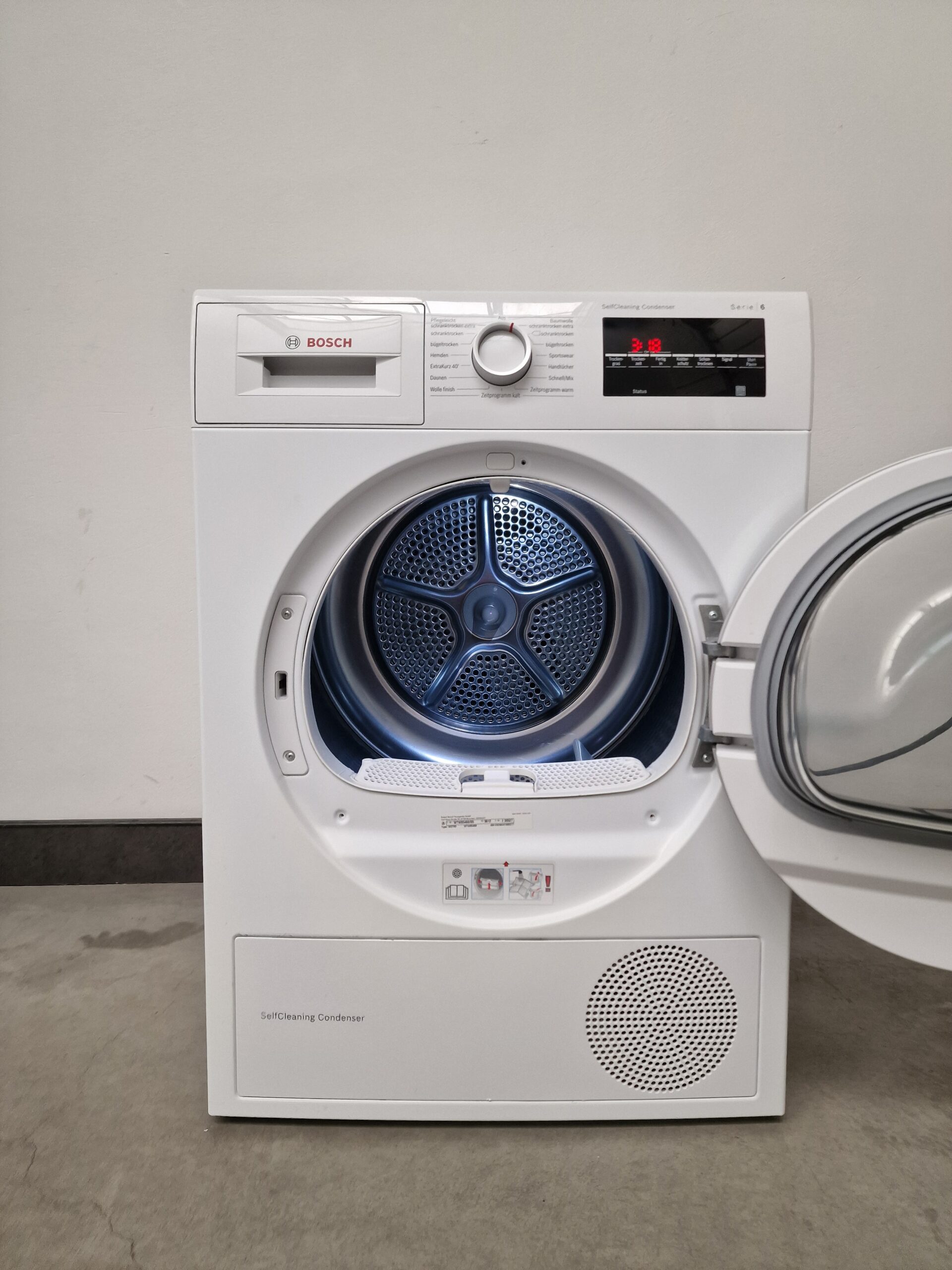 Bosch WTW85460 Warmtepompdroger 8 kg A++ - Afbeelding 4