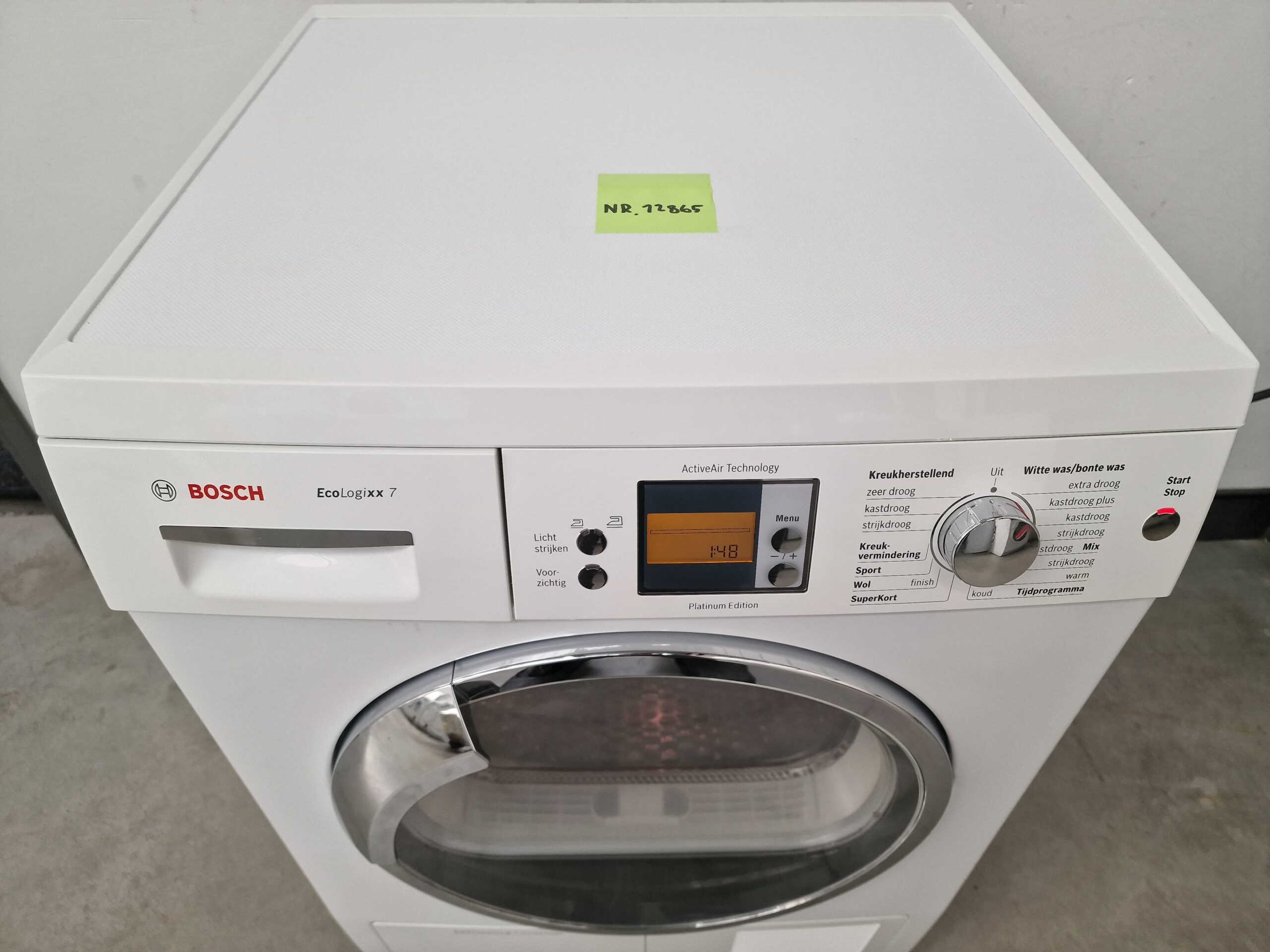 Bosch WTW865C0NL Warmtepompdroger 7 kg A+ - Afbeelding 3