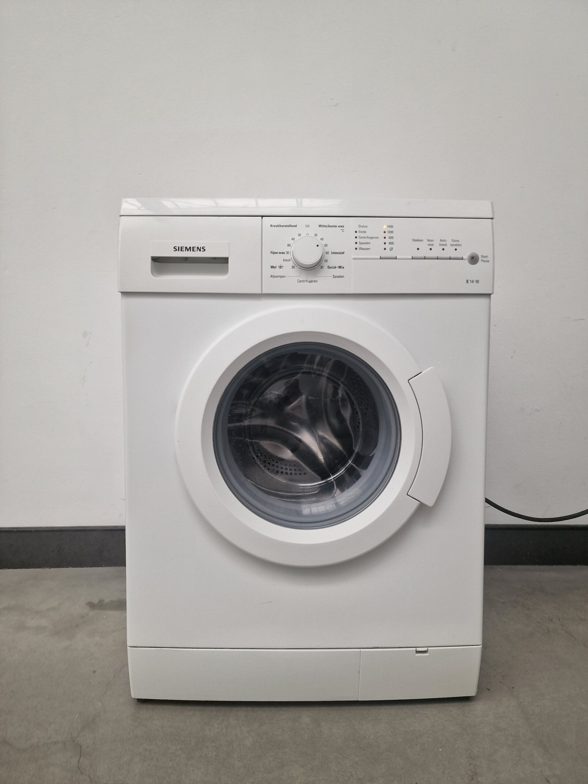 Siemens WM14E160NL Wasmachine 6 kg A - Afbeelding 3