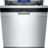 Siemens SN458S02ME IQ500 Half Geïntegreerde Inbouw Onderbouw Vaatwasser A++