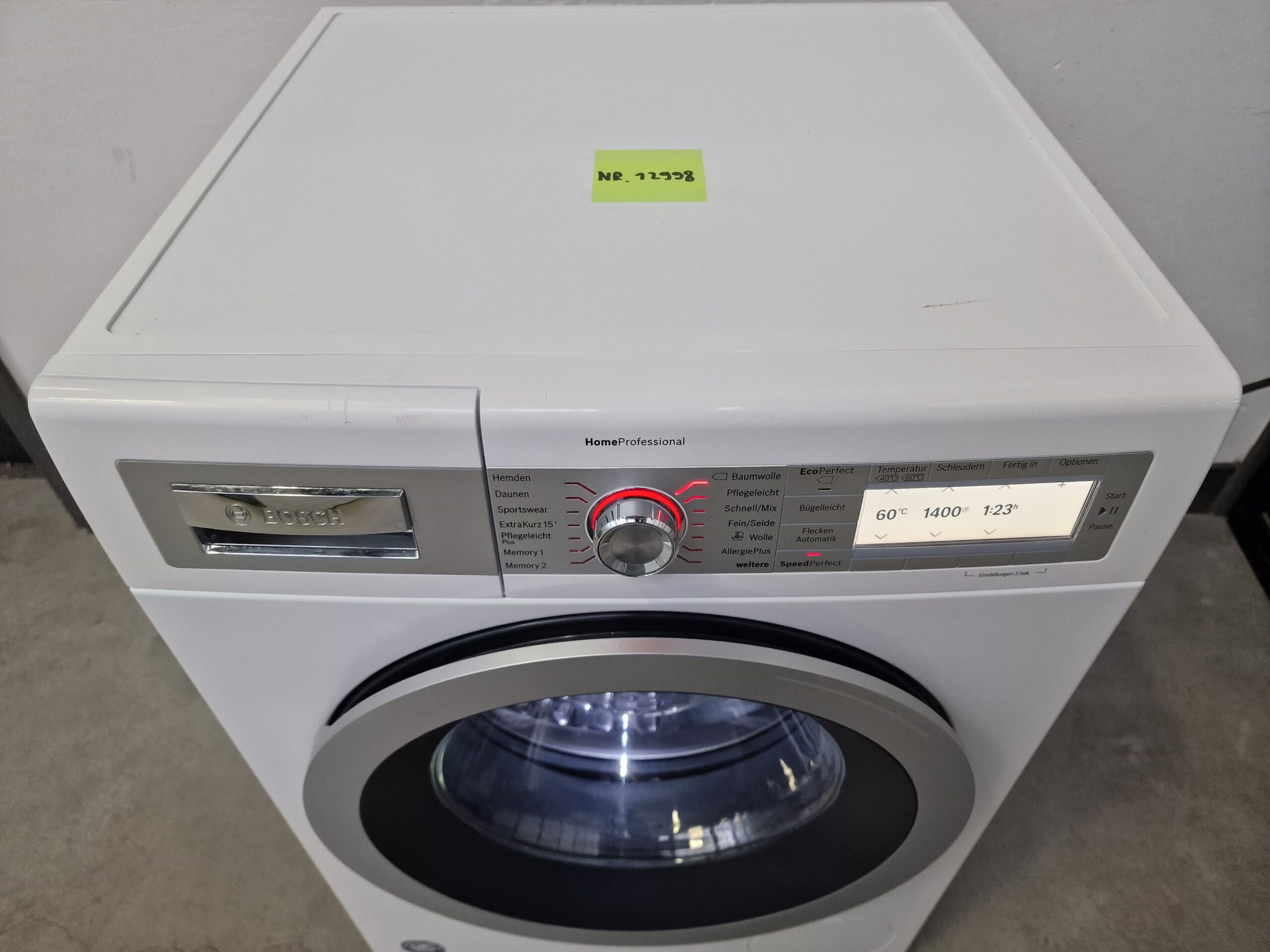 Bosch HomeProfessional WAY28742 Wasmachine 8 kg A+++ - Afbeelding 3