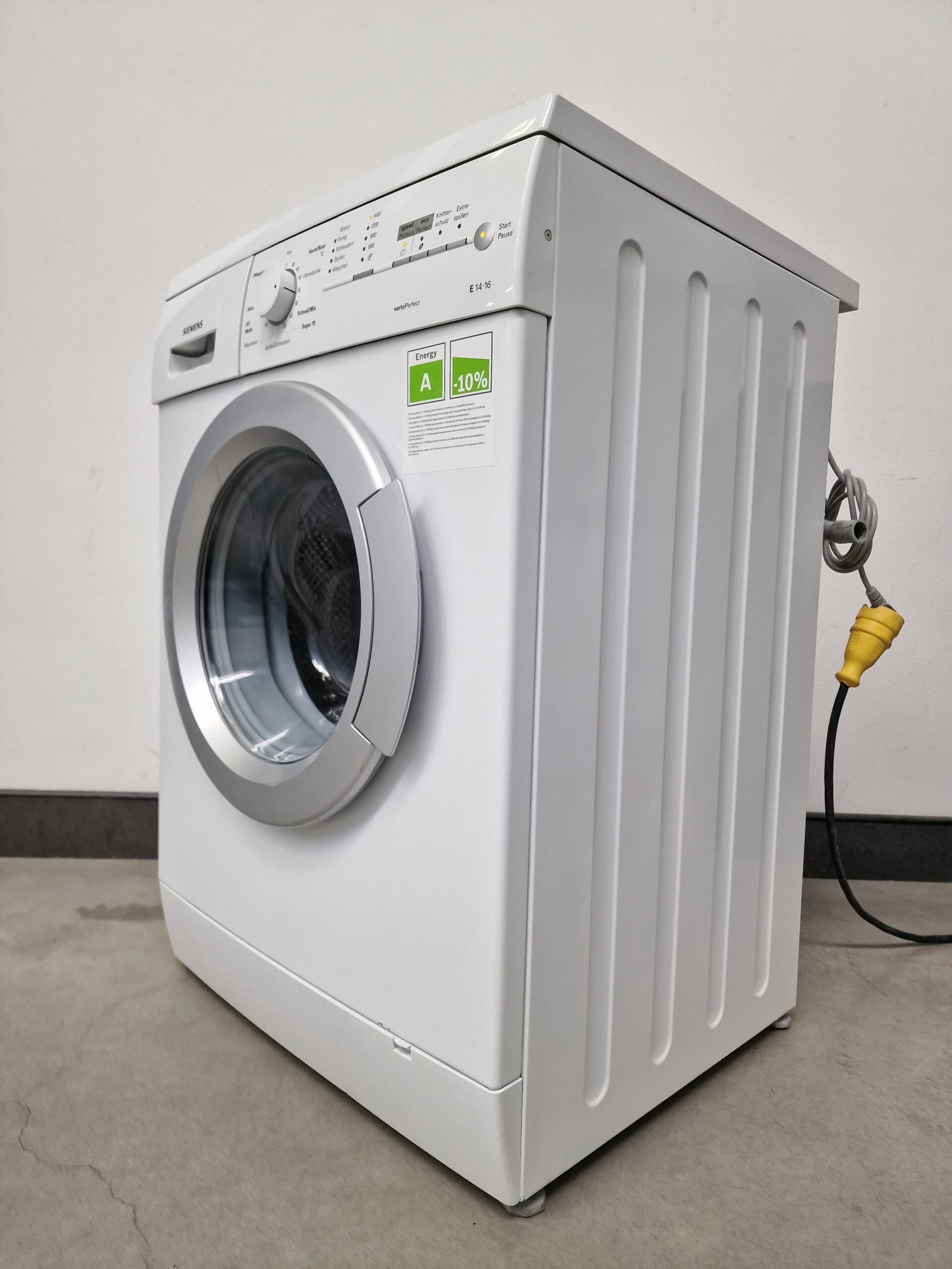 Siemens WM14E163 Wasmachine 6 kg A - Afbeelding 4