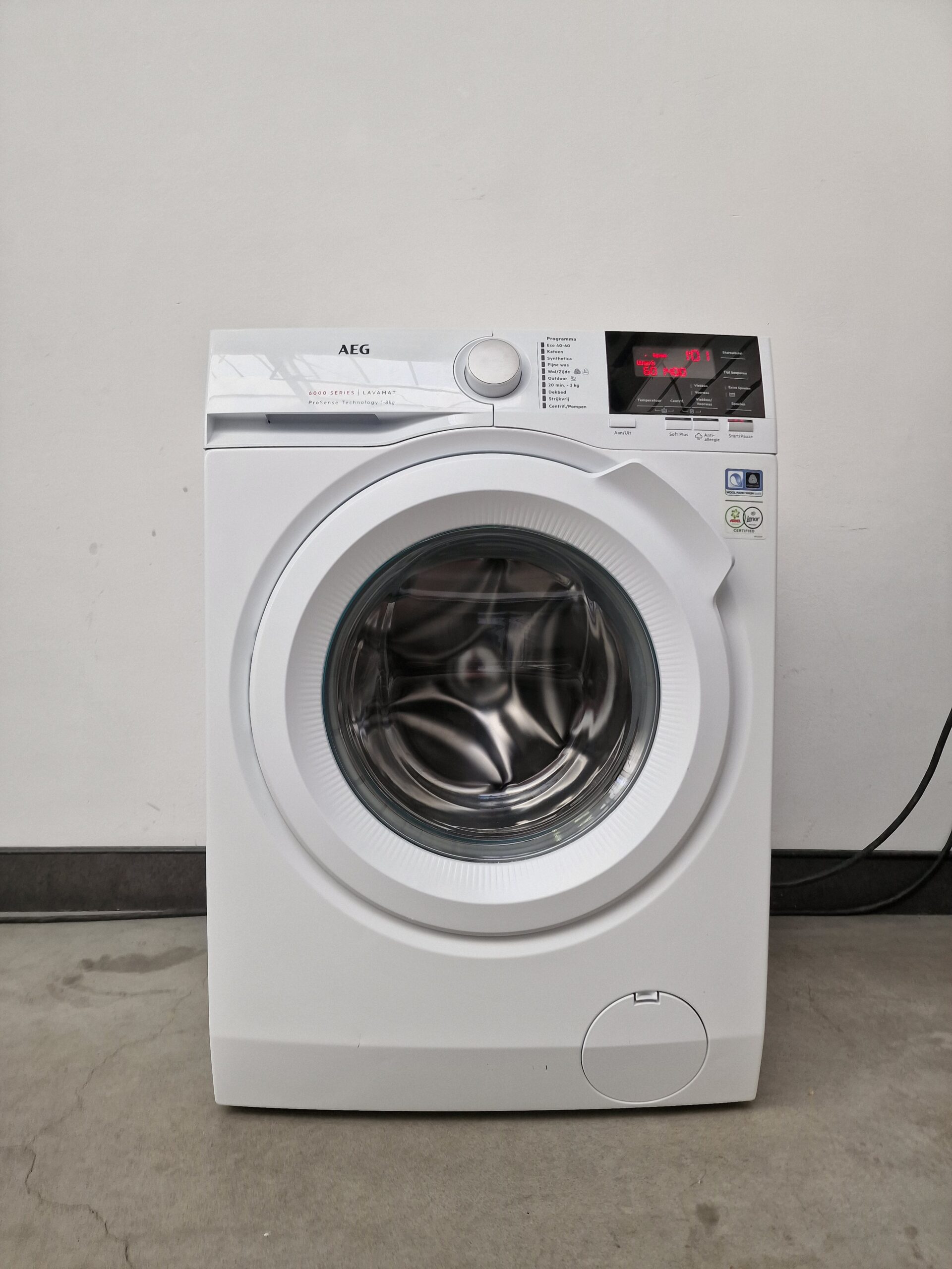 AEG L6FBN84GV Serie 6000 Wasmachine 8 kg A+++ - Afbeelding 2