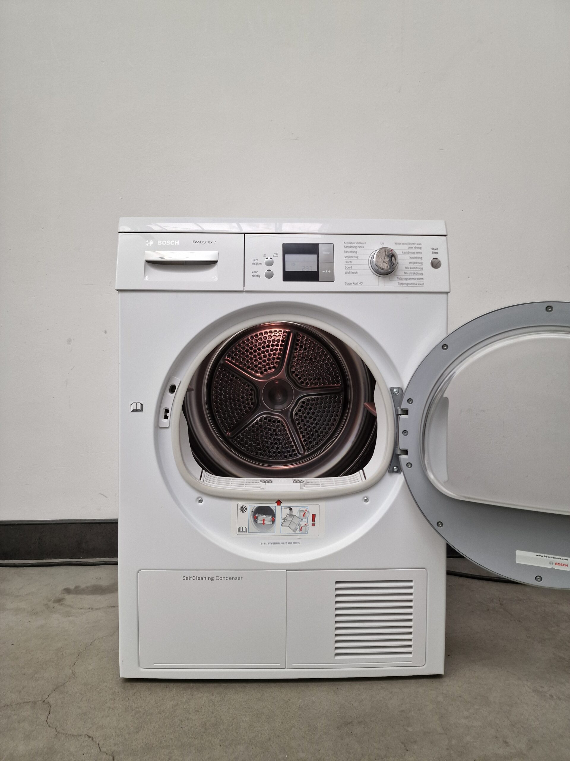 Bosch WTW86580NL Warmtepompdroger 7 kg A+ - Afbeelding 5