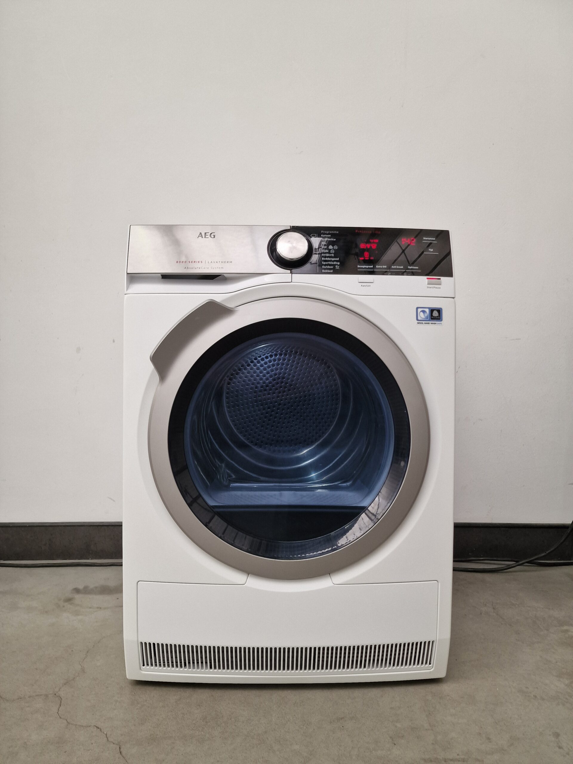 AEG T8DE84CS Serie 8000 Warmtepompdroger 8 kg A++ - Afbeelding 3