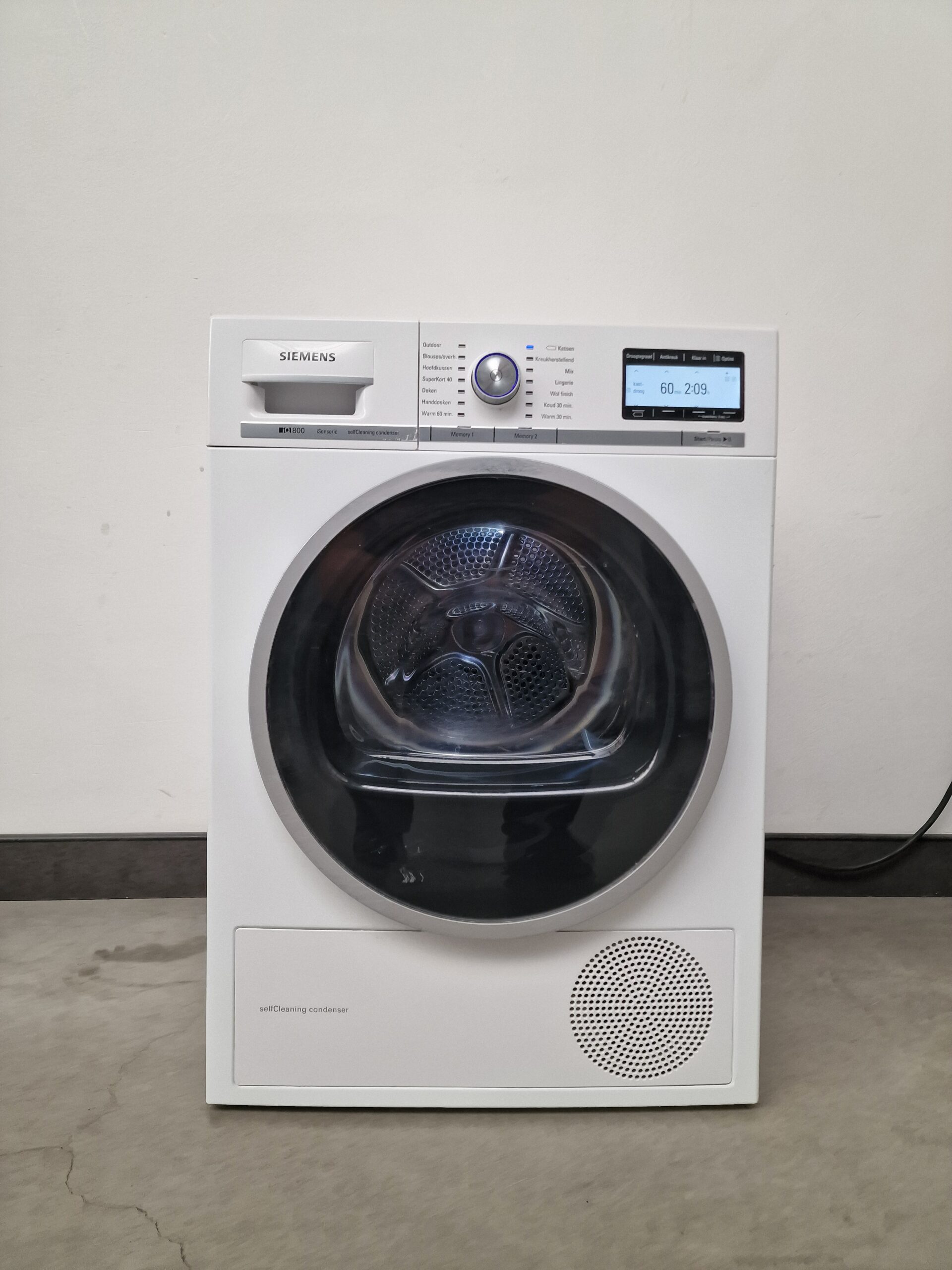 Siemens WT47Y700NL IQ800 Warmtepompdroger 8 kg A++ - Afbeelding 3