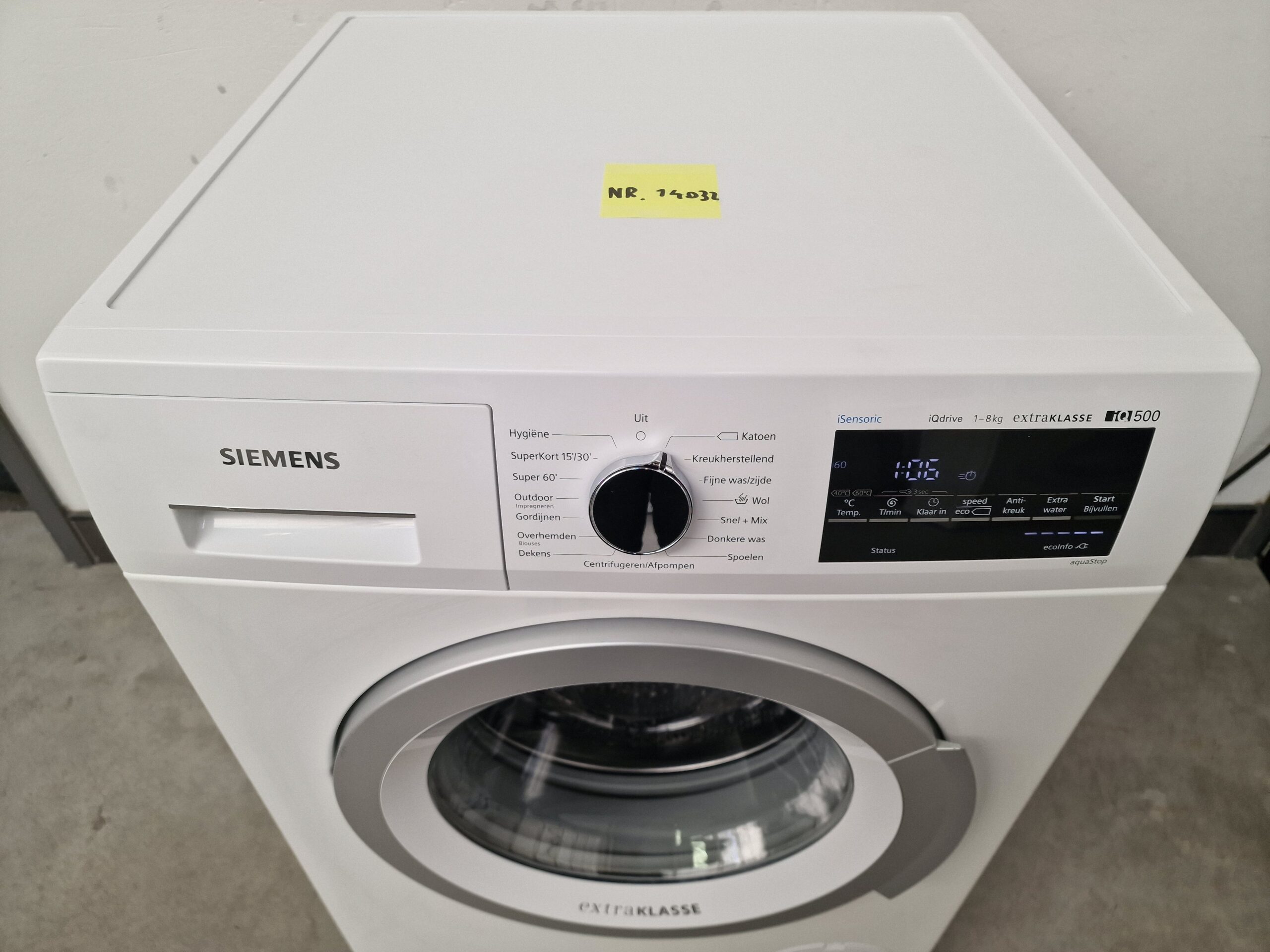 Siemens WM14T490NL IQ500 Wasmachine 8 kg A+++ - Afbeelding 4