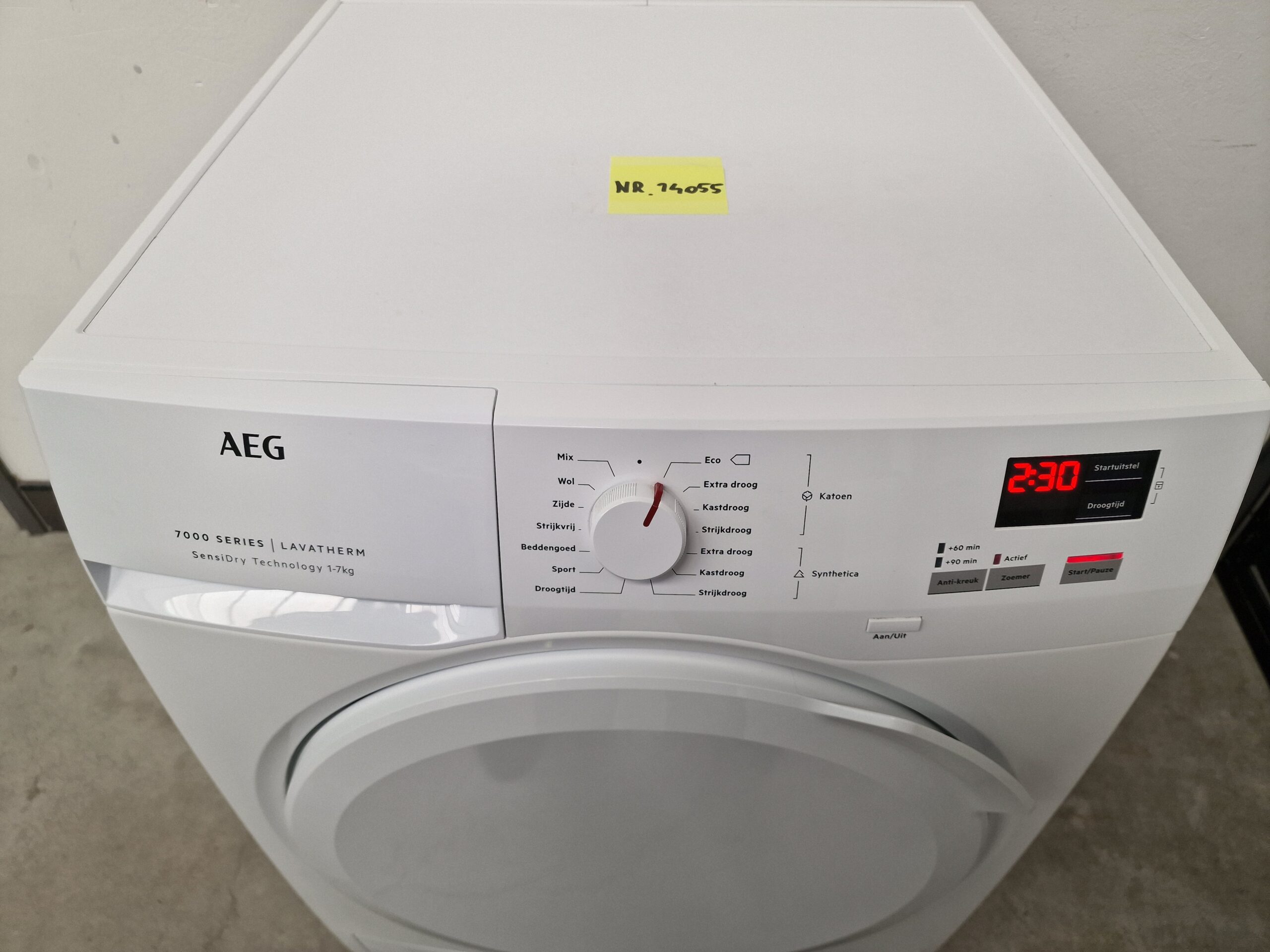 AEG T7DBNP400 Serie 7000 Warmtepompdroger 7 kg A++ - Afbeelding 4
