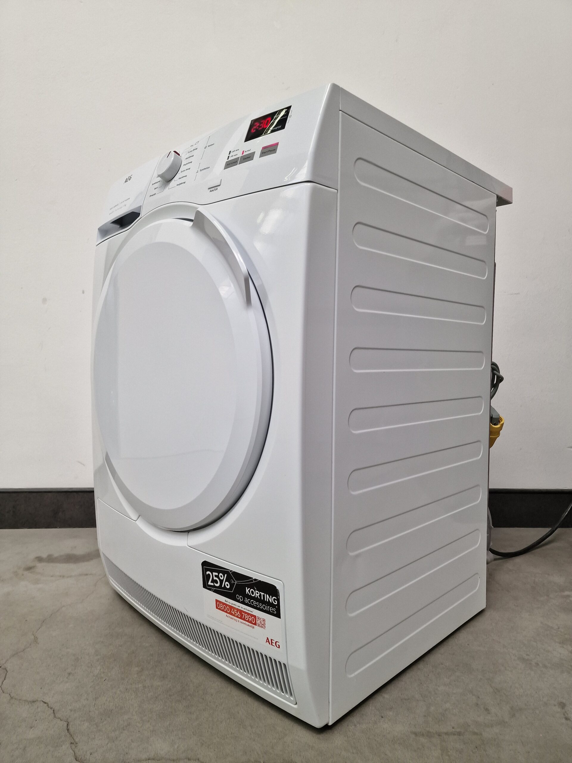 AEG T7DBNP400 Serie 7000 Warmtepompdroger 7 kg A++ - Afbeelding 6