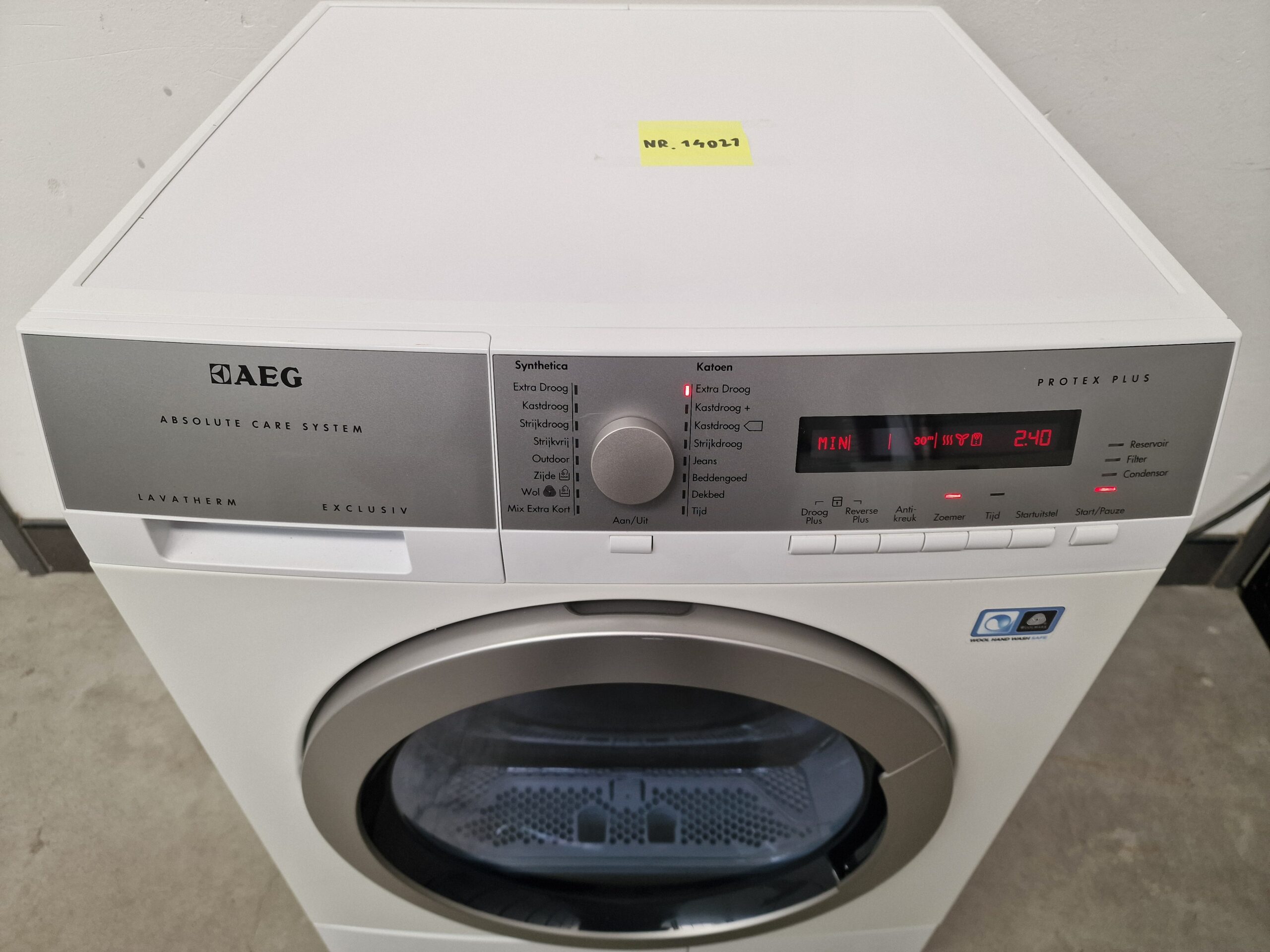 AEG T76789NIH1 AbsoluteCare Warmtepompdroger 8 kg A++ - Afbeelding 4