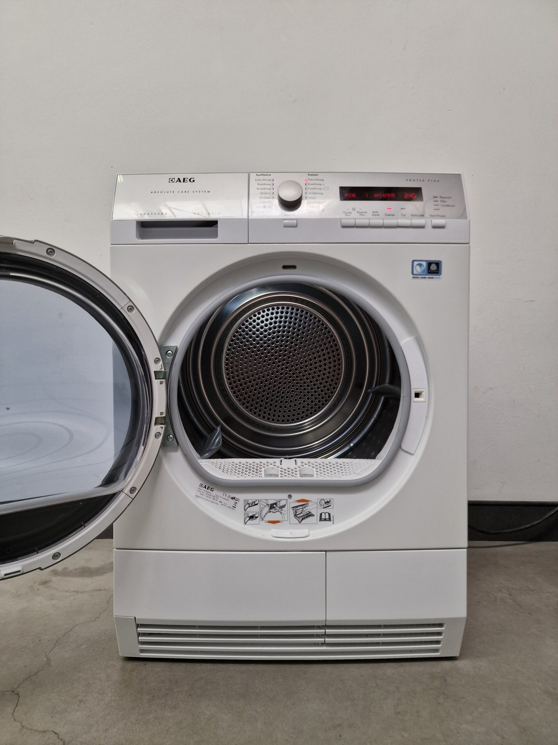 AEG T76789NIH1 AbsoluteCare Warmtepompdroger 8 kg A++ - Afbeelding 5