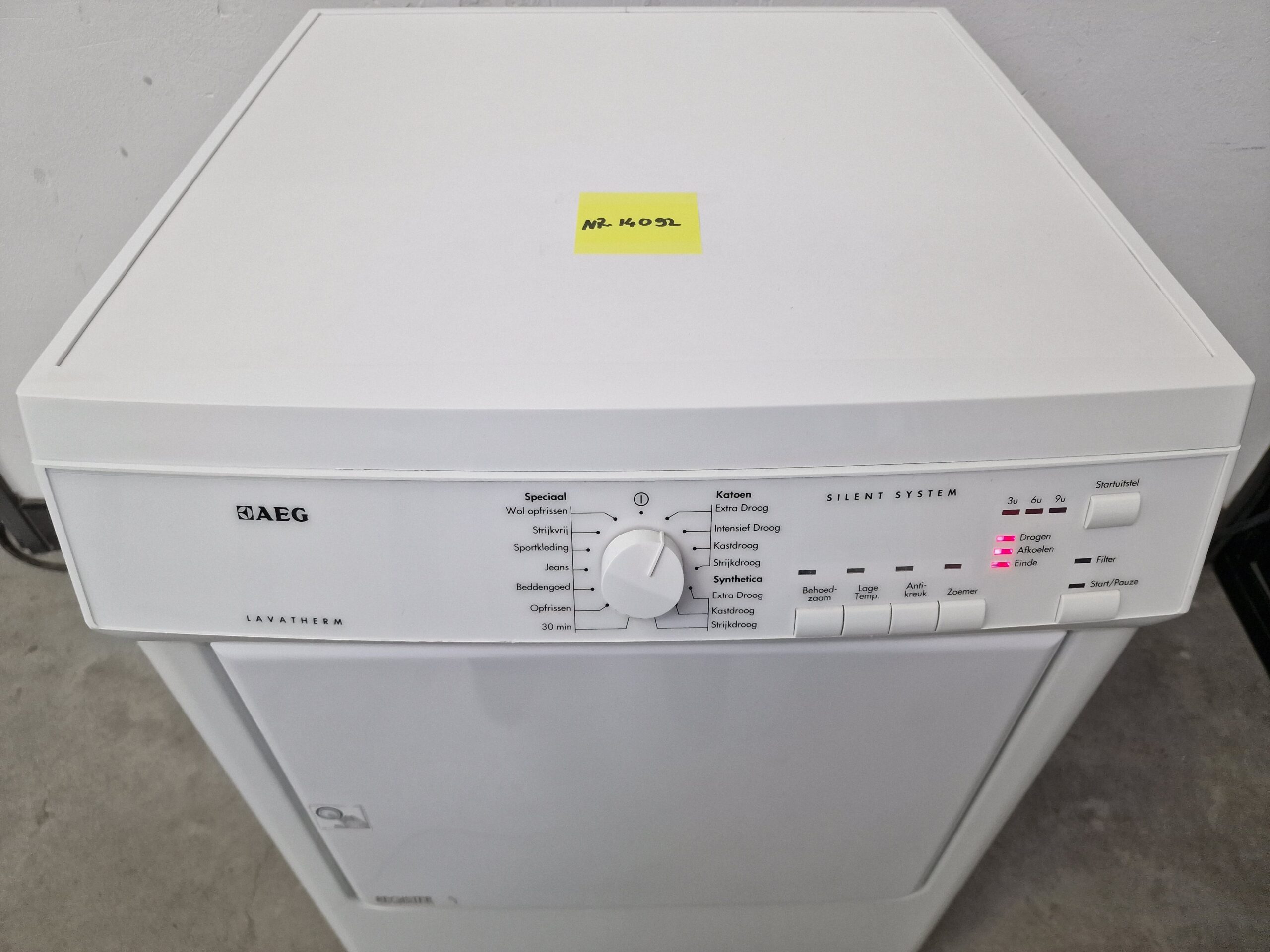 AEG T65170AV Lucht Afvoerdroger 7 kg - Afbeelding 4