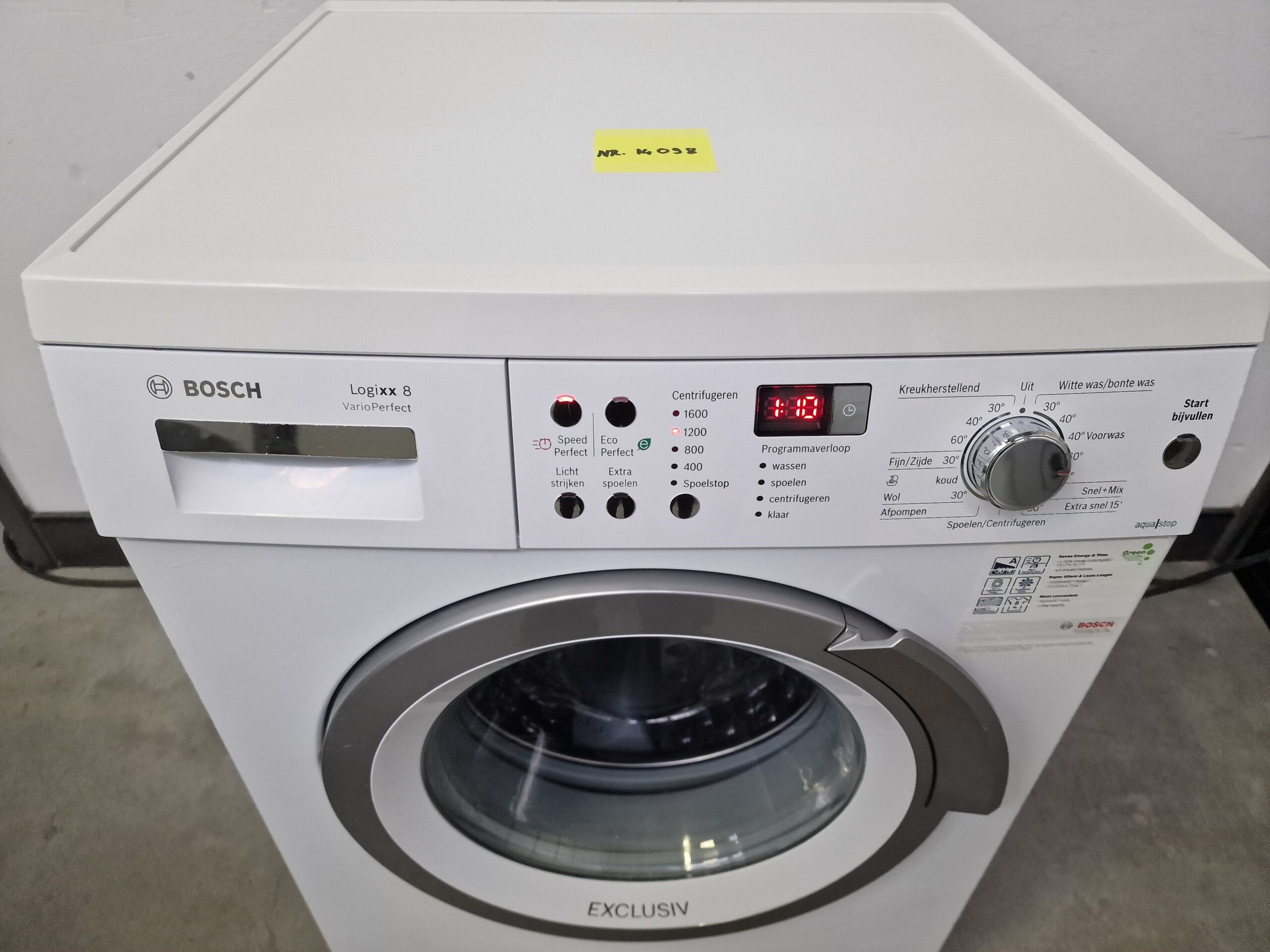Bosch WAS32391NL Wasmachine 8 kg A+++ - Afbeelding 4