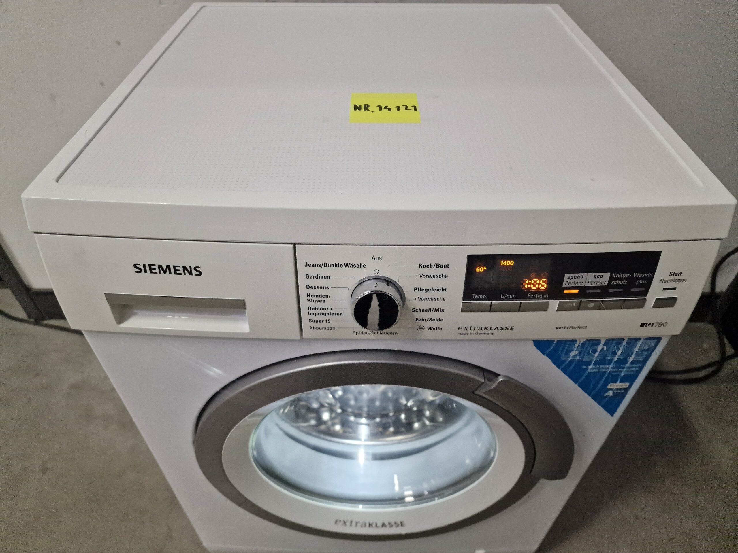 Siemens WM14S493 Wasmachine 8 kg A+++ - Afbeelding 4