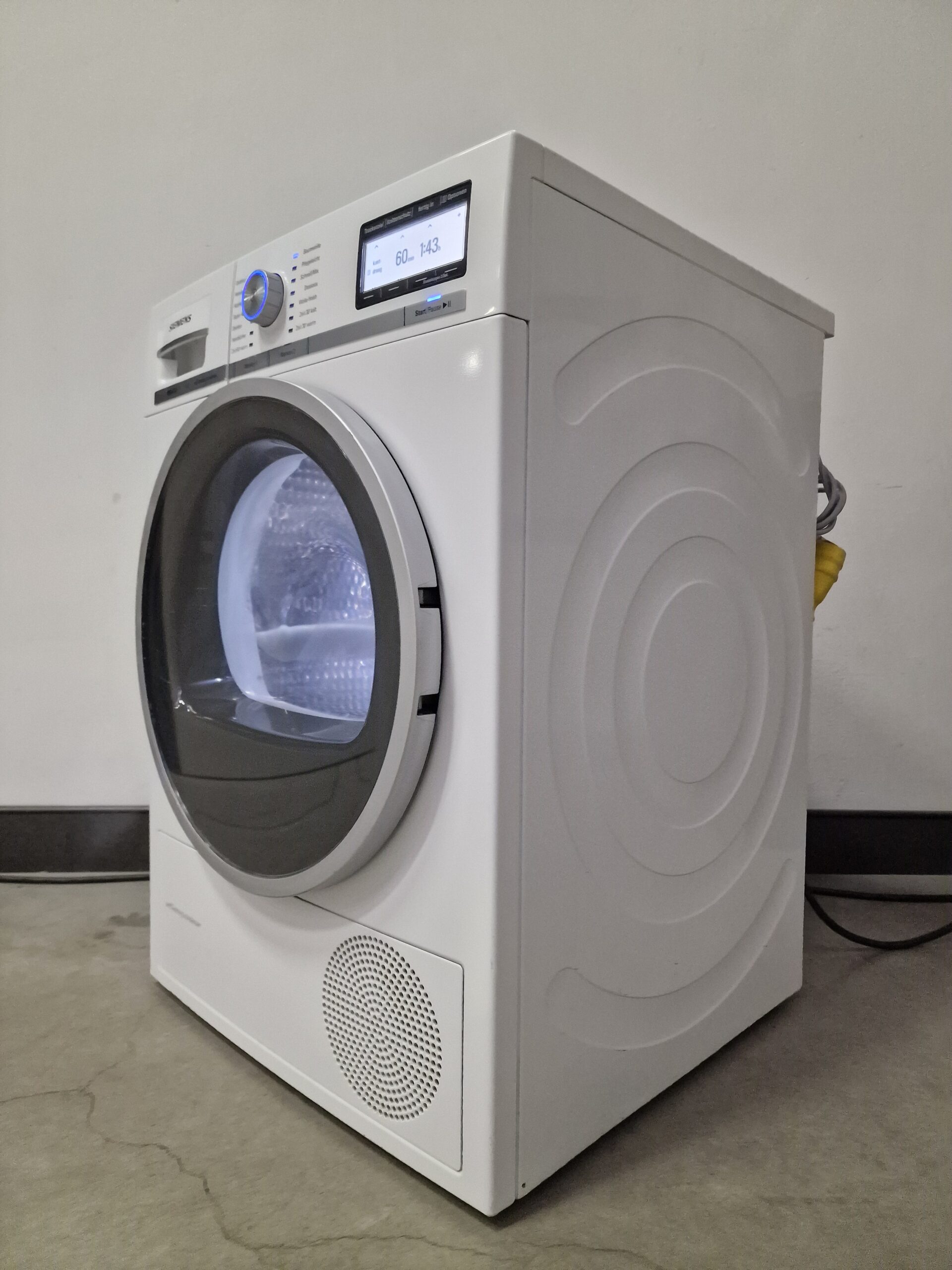 Siemens WT47Y701 IQ800 Warmtepompdroger 8 kg A++ - Afbeelding 5