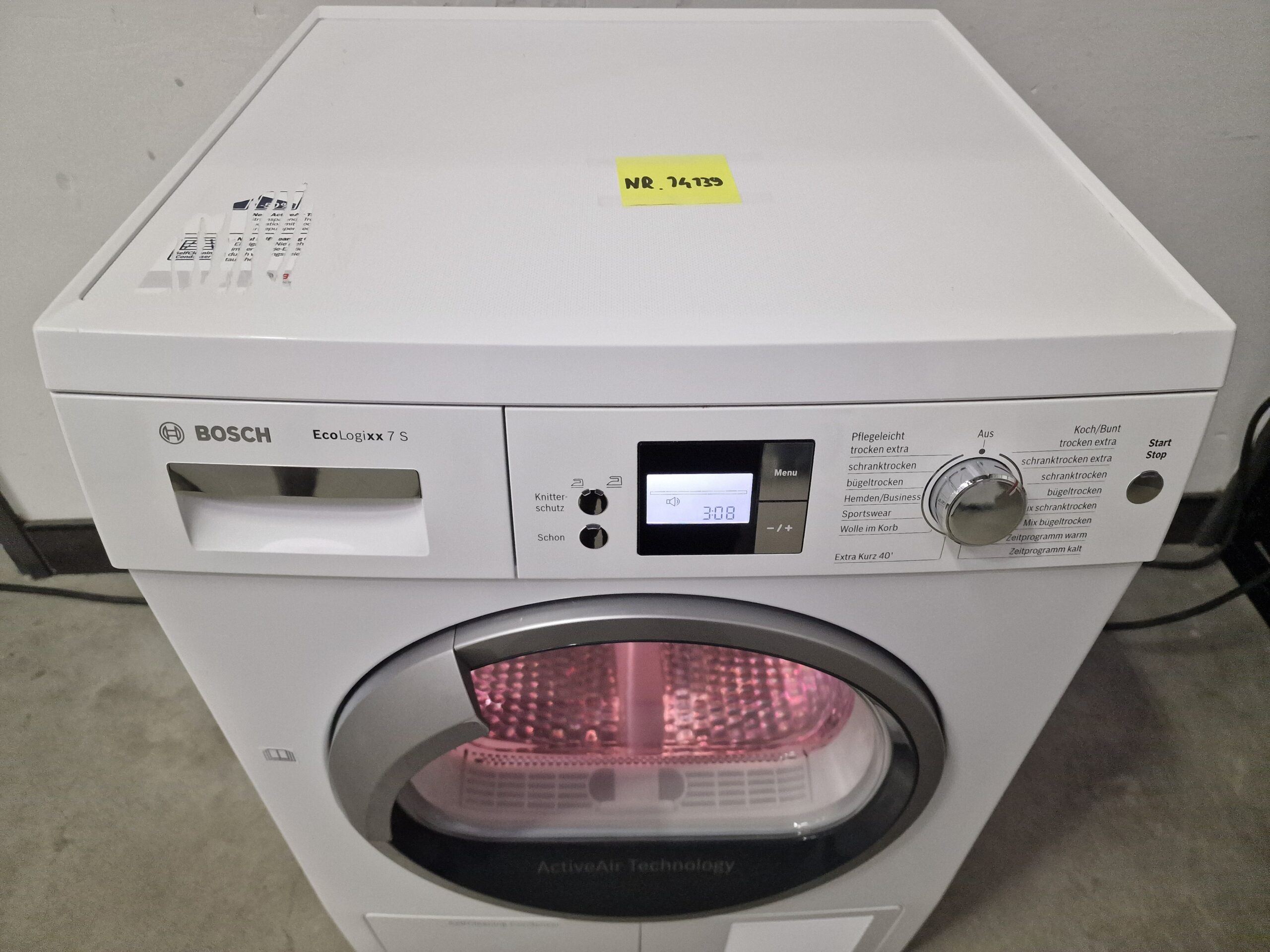 Bosch WTW86592 Warmtepompdroger 7 kg A+ - Afbeelding 4