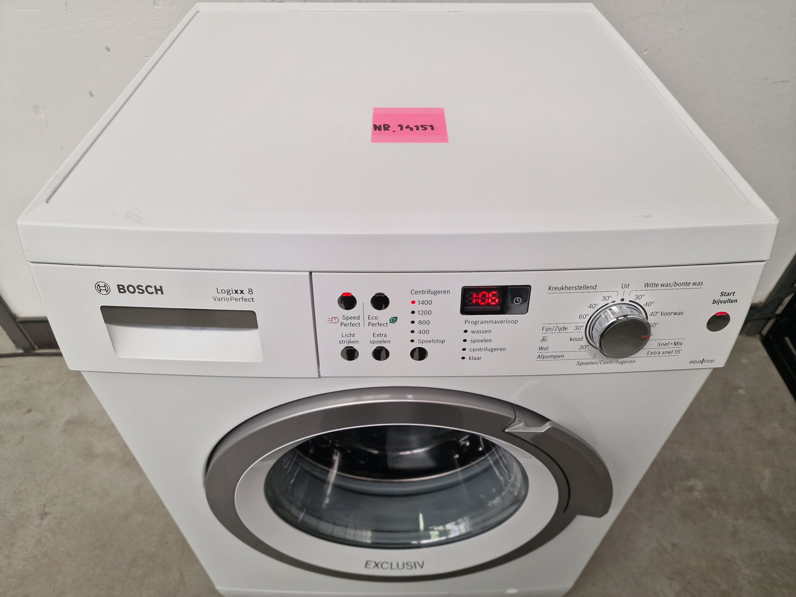 Bosch WAS28391NL Wasmachine 8 kg A+++ - Afbeelding 3