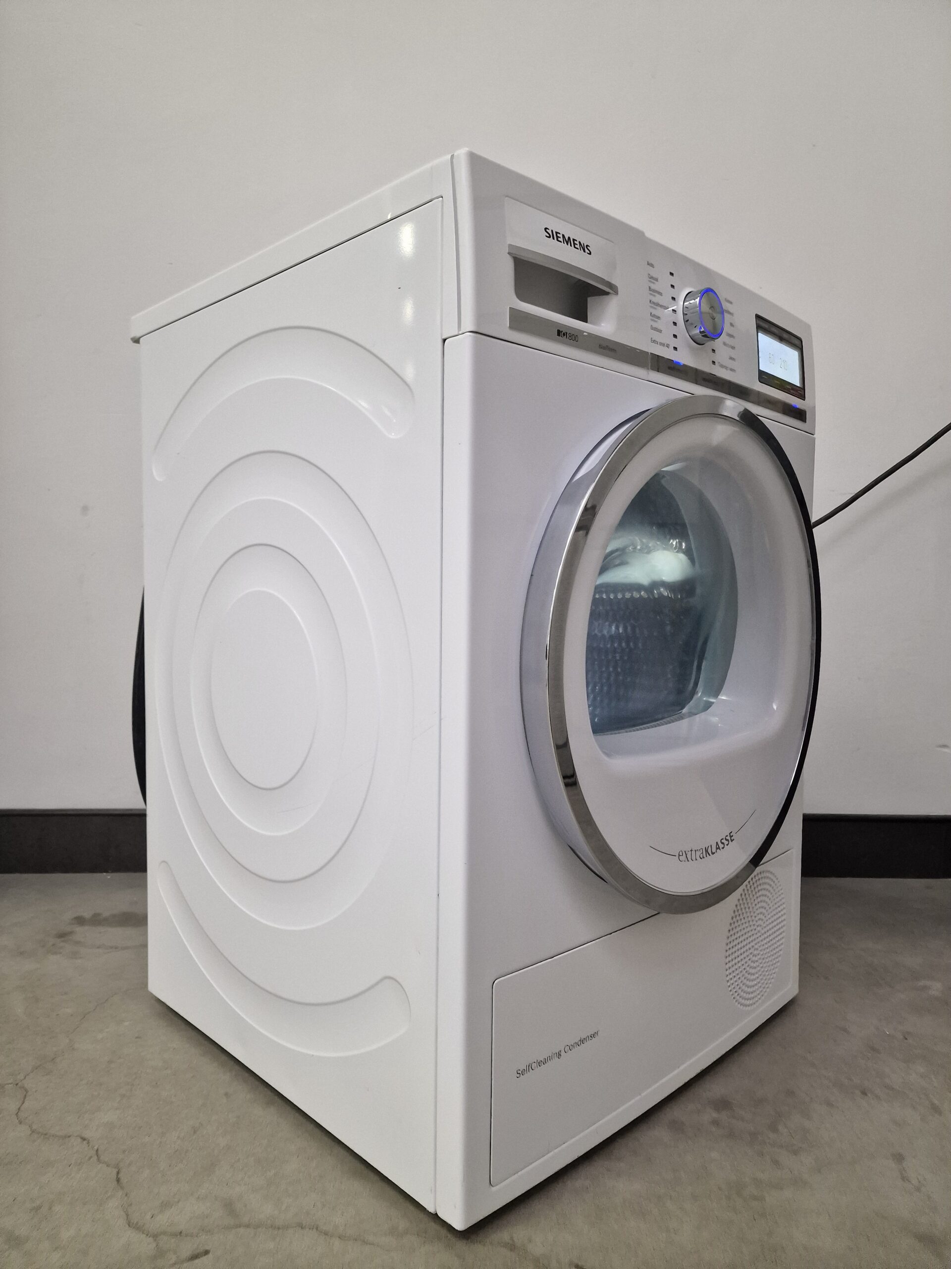 Siemens WT48Y780NL IQ800 Warmtepompdroger 8 kg A+++ - Afbeelding 7