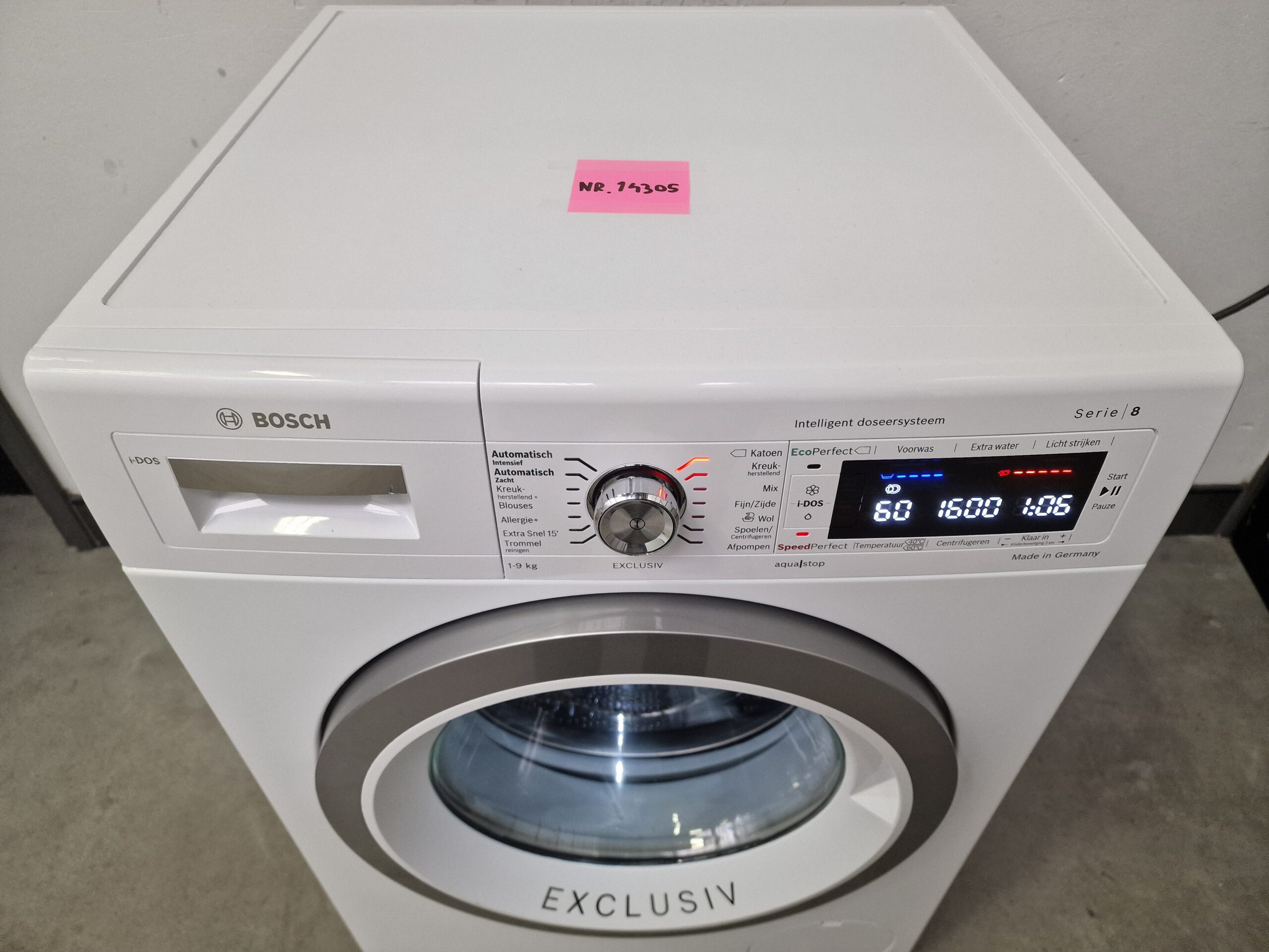 Bosch I-DOS WAW32672NL Serie 8 Wasmachine 9 kg A+++ - Afbeelding 4