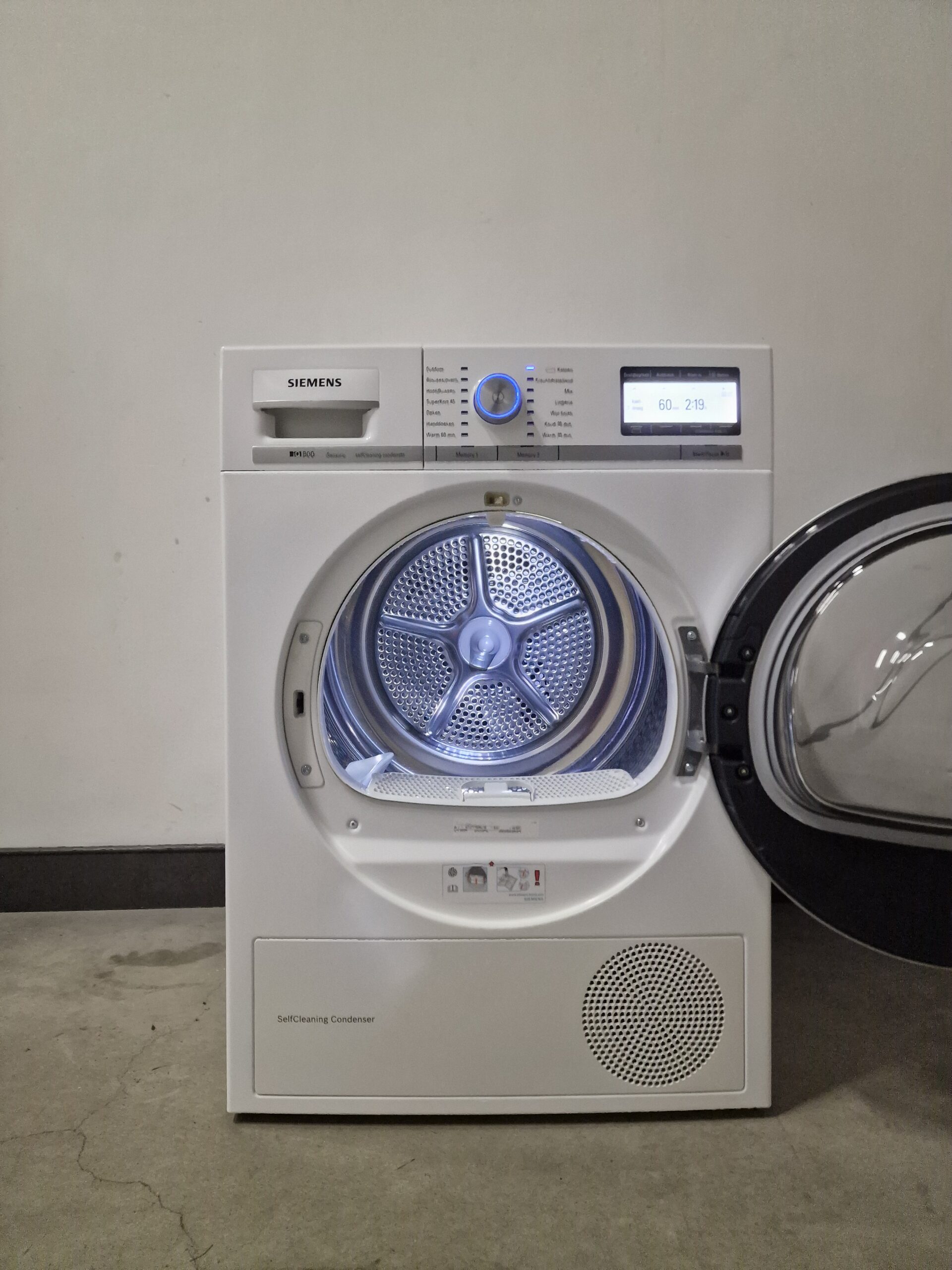 Siemens WT47Y700NL IQ800 Warmtepompdroger 8 kg A++ - Afbeelding 3