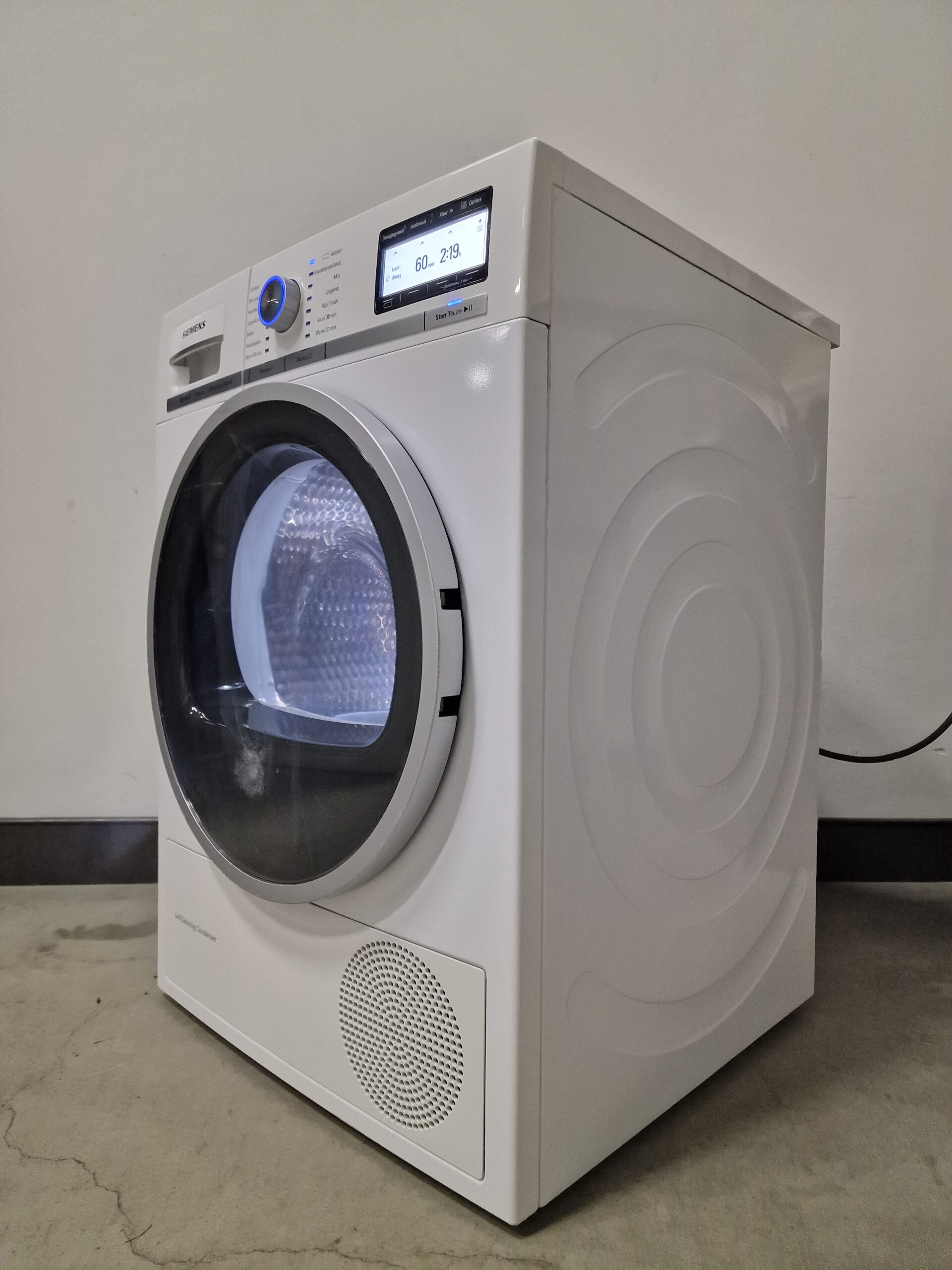 Siemens WT47Y700NL IQ800 Warmtepompdroger 8 kg A++ - Afbeelding 6