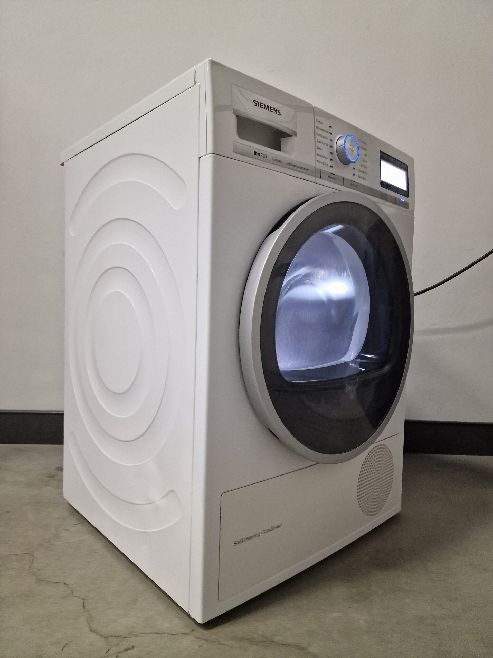 Siemens WT47Y700NL IQ800 Warmtepompdroger 8 kg A++ - Afbeelding 7