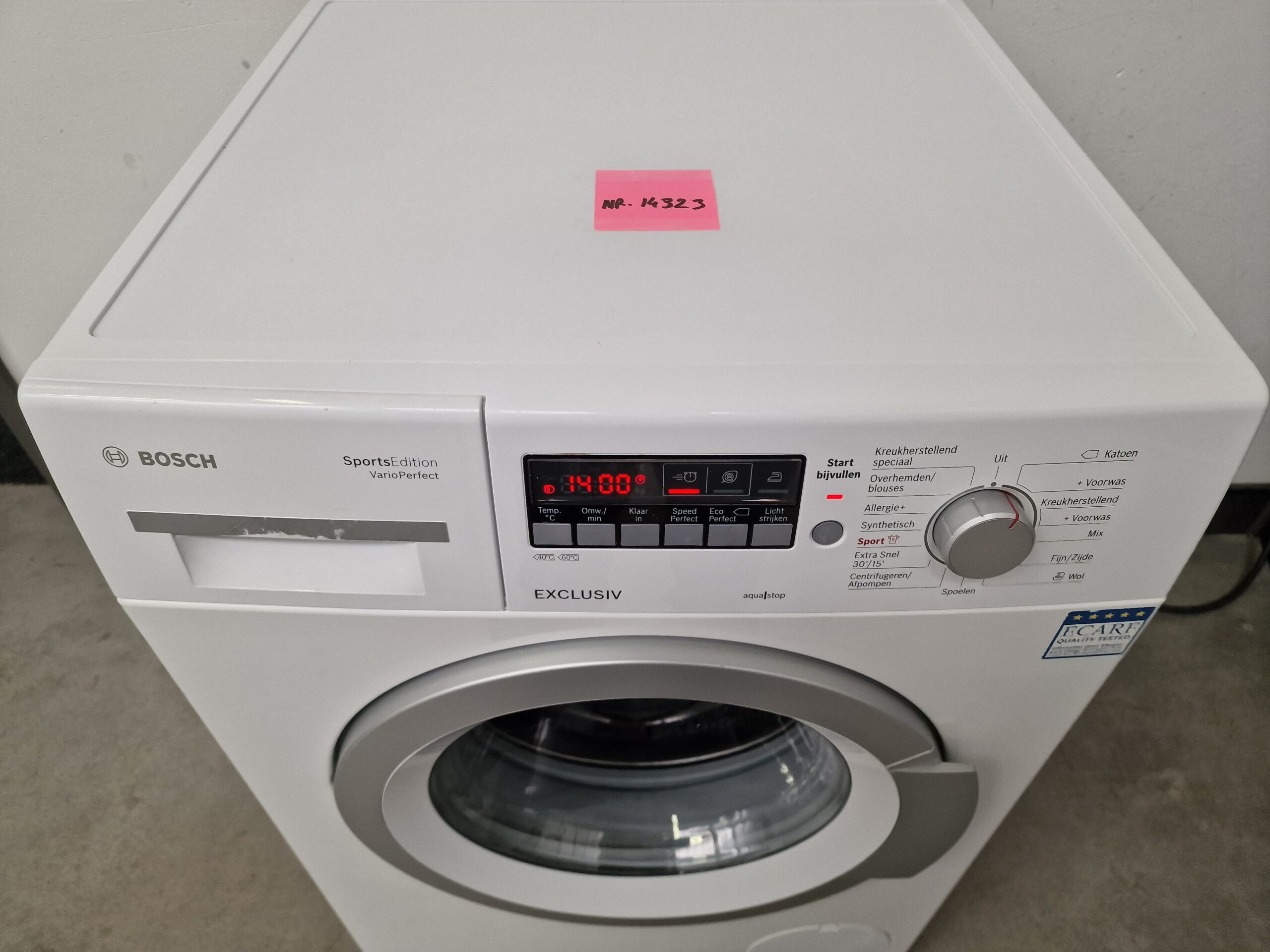 Bosch WAK282S1NL Wasmachine 8 kg A+++ - Afbeelding 4