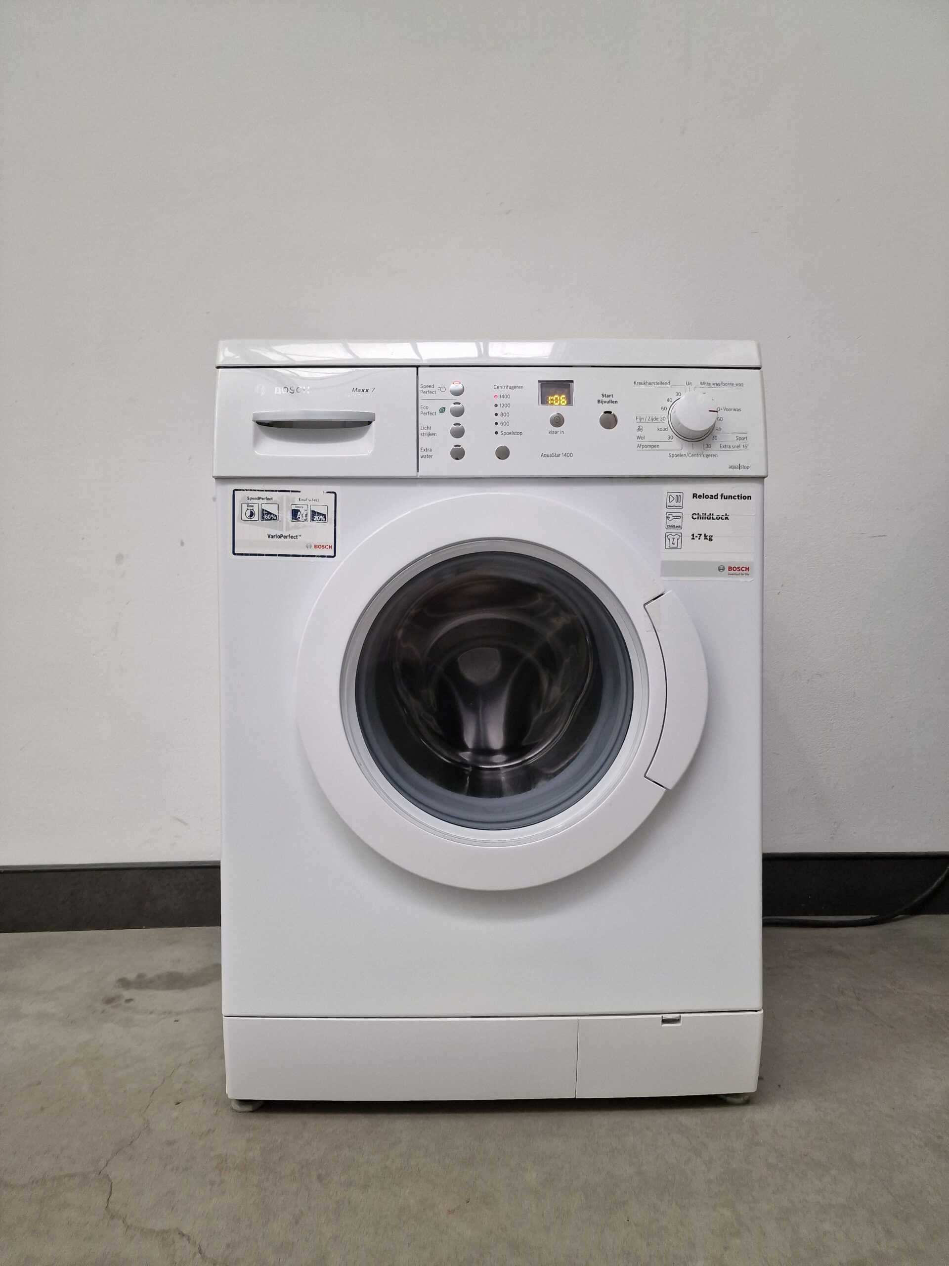 Bosch WAE283A1NL Wasmachine 7 kg A+++ - Afbeelding 3