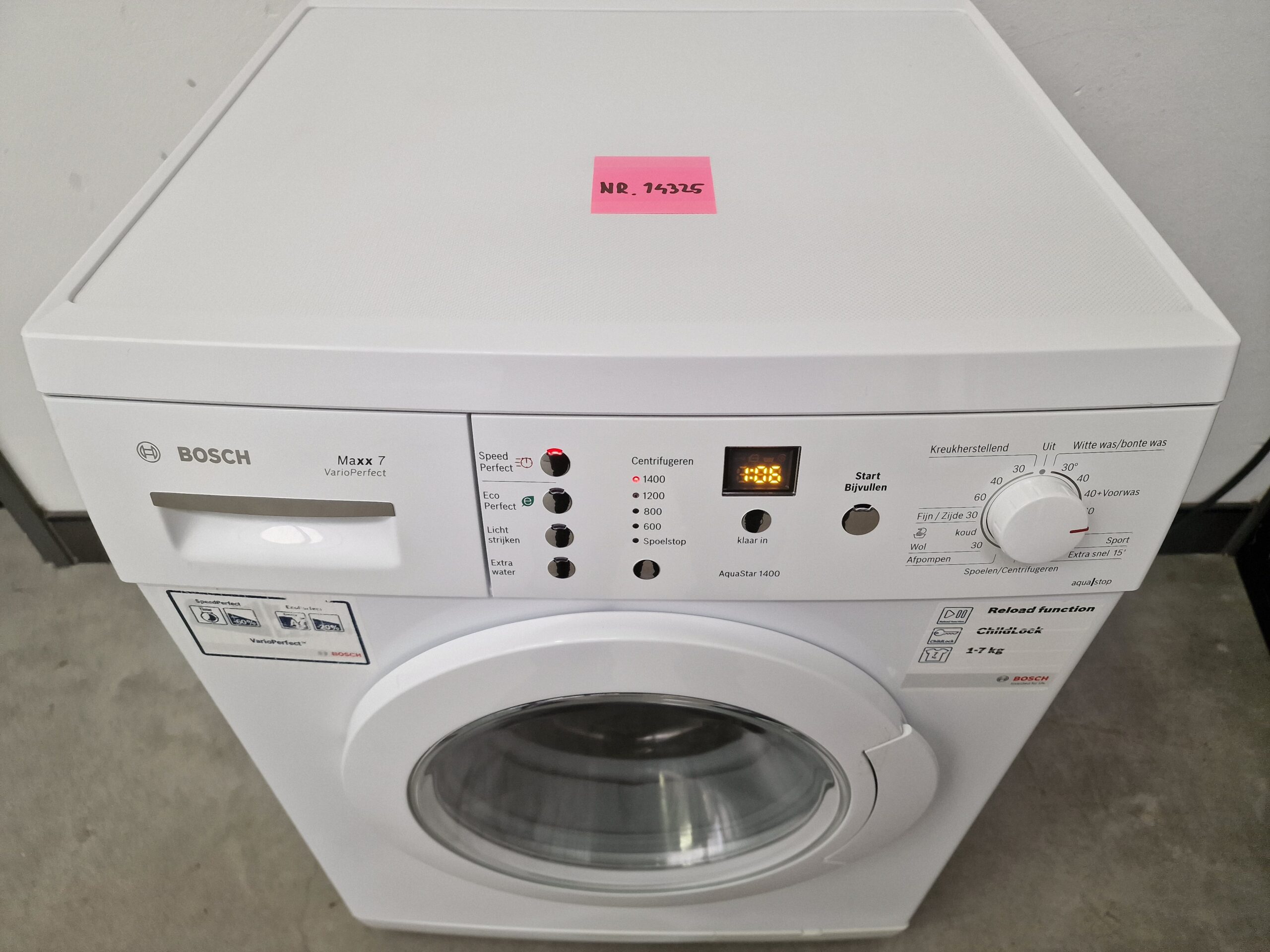 Bosch WAE283A1NL Wasmachine 7 kg A+++ - Afbeelding 4