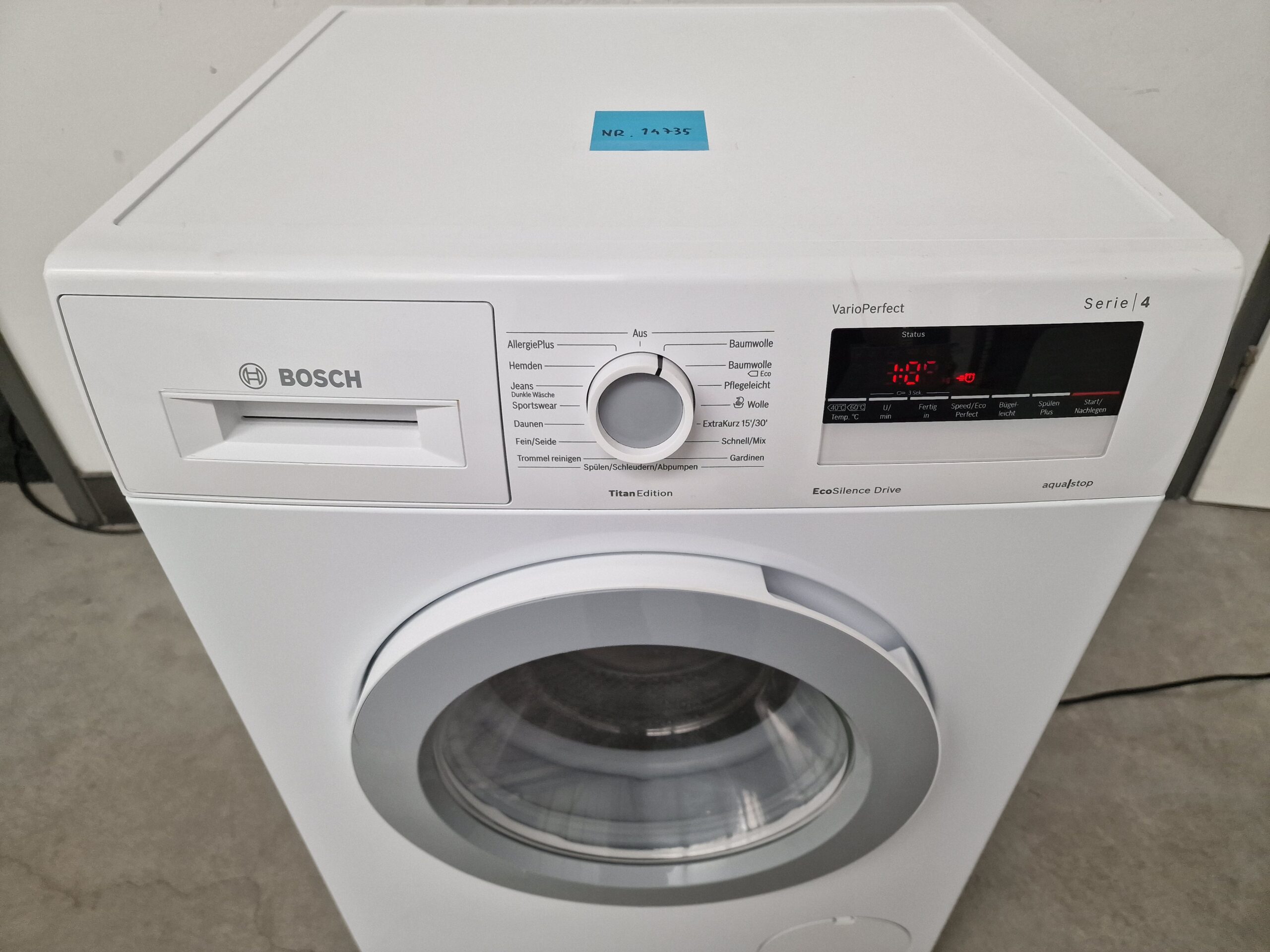 Bosch Serie 4 Wasmachine 7 kg A+++ - Afbeelding 4