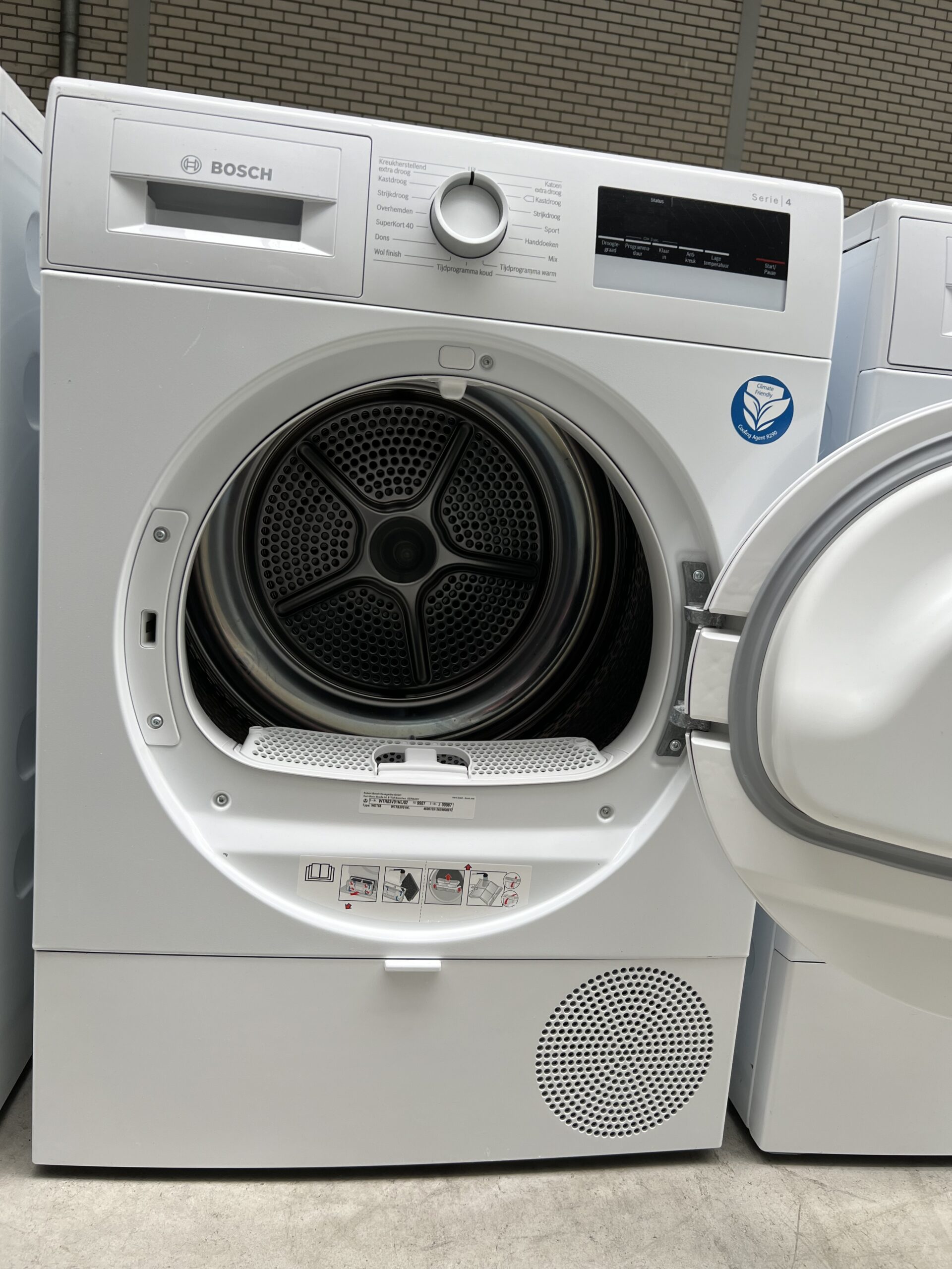 Bosch WTR83V01NL Serie 4 Warmtepompdroger 7 kg A++ - Afbeelding 4