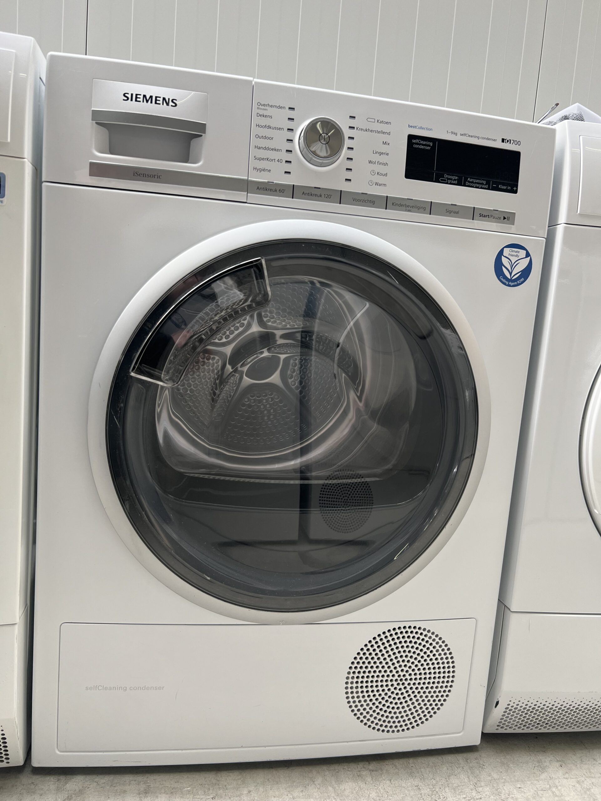 Siemens WT47W5G3NL IQ700 Warmtepompdroger 9 kg A++ - Afbeelding 3