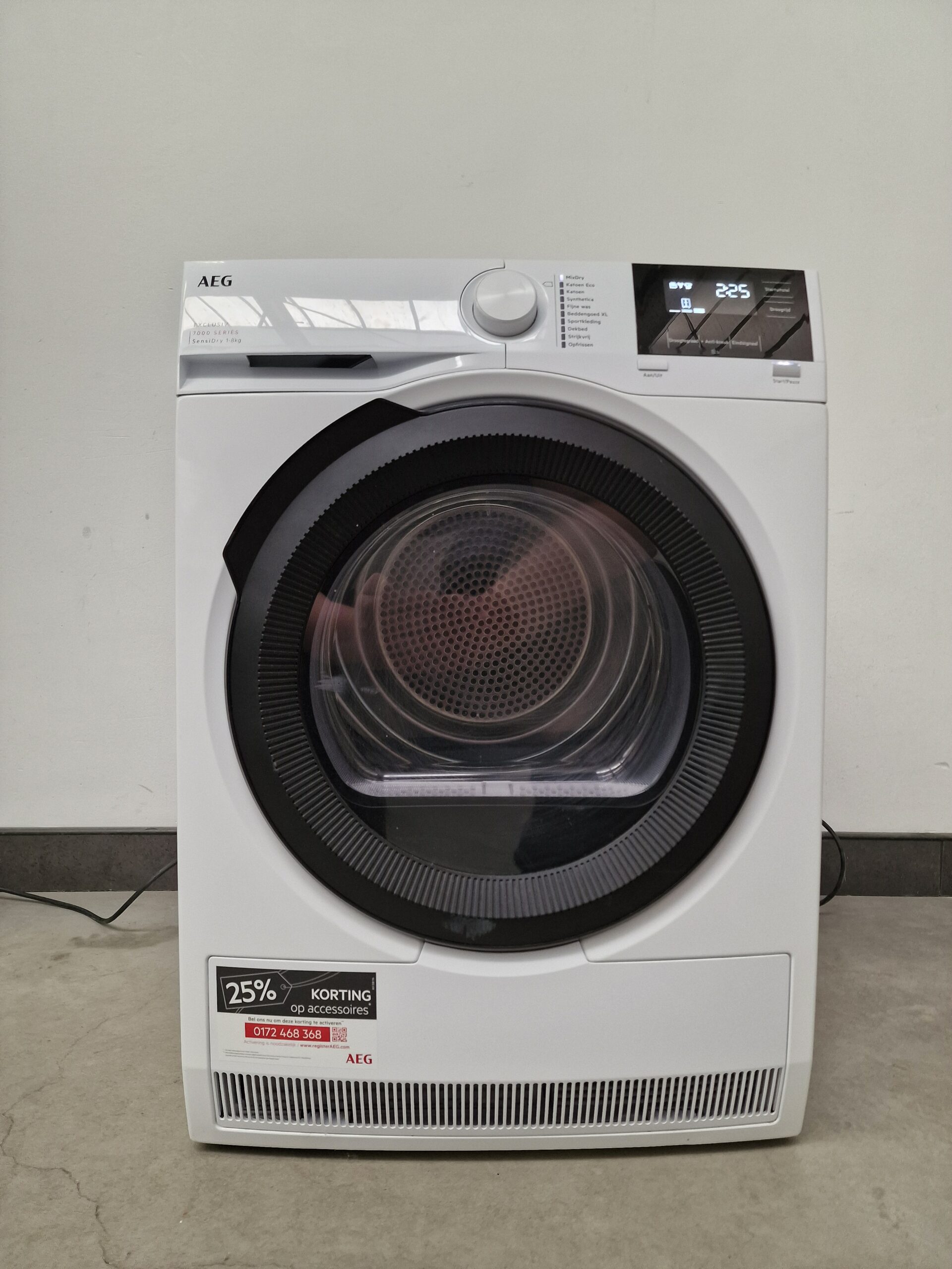 AEG TR7BOCHUM Serie 7000 Warmtepompdroger 8 kg A++ - Afbeelding 2