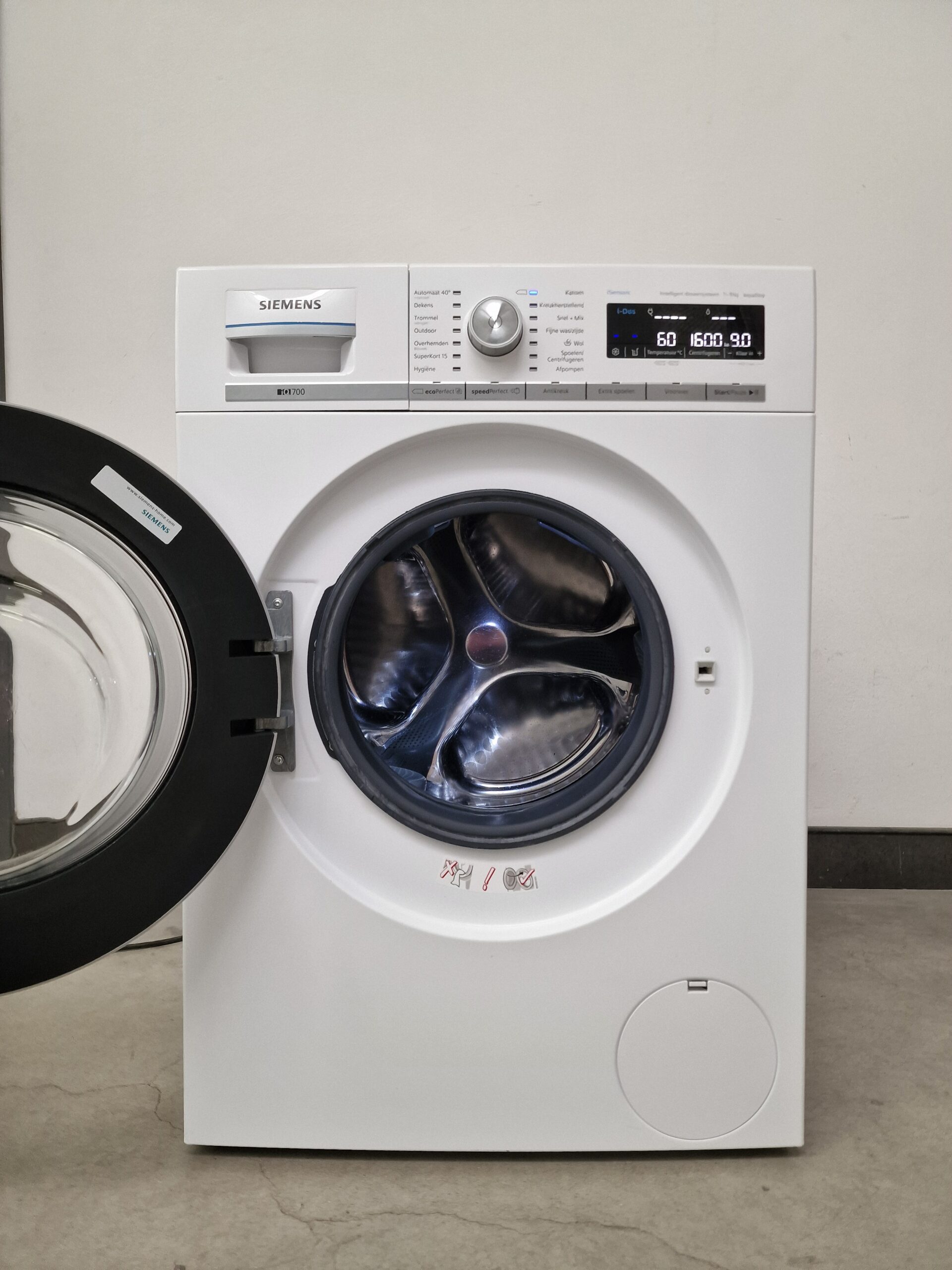 Siemens WM16W672NL IQ700 I-DOS wasmachine 9 kg A+++ - Afbeelding 4